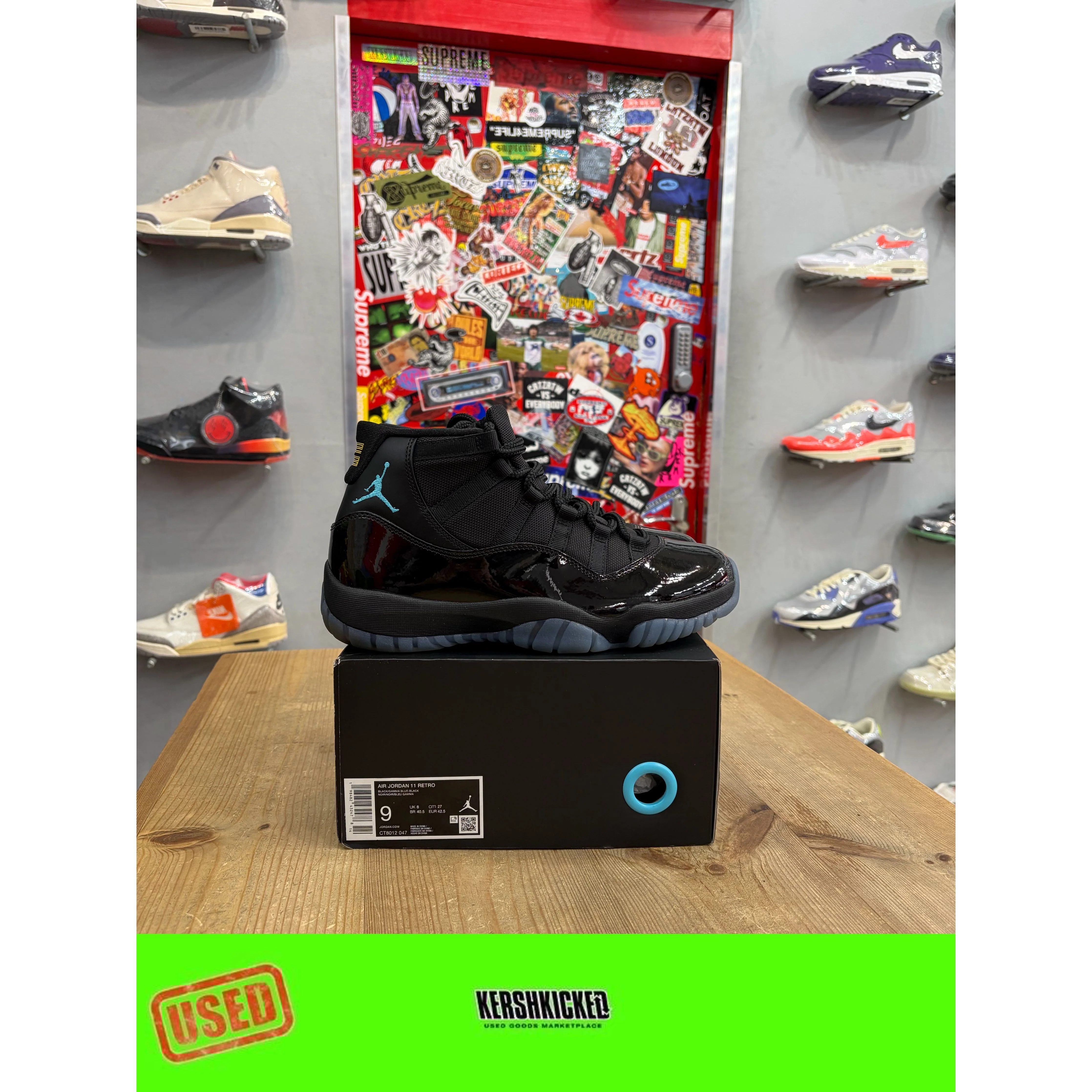 Jordan 11 Retro Gamma Blue (2025) UK 8