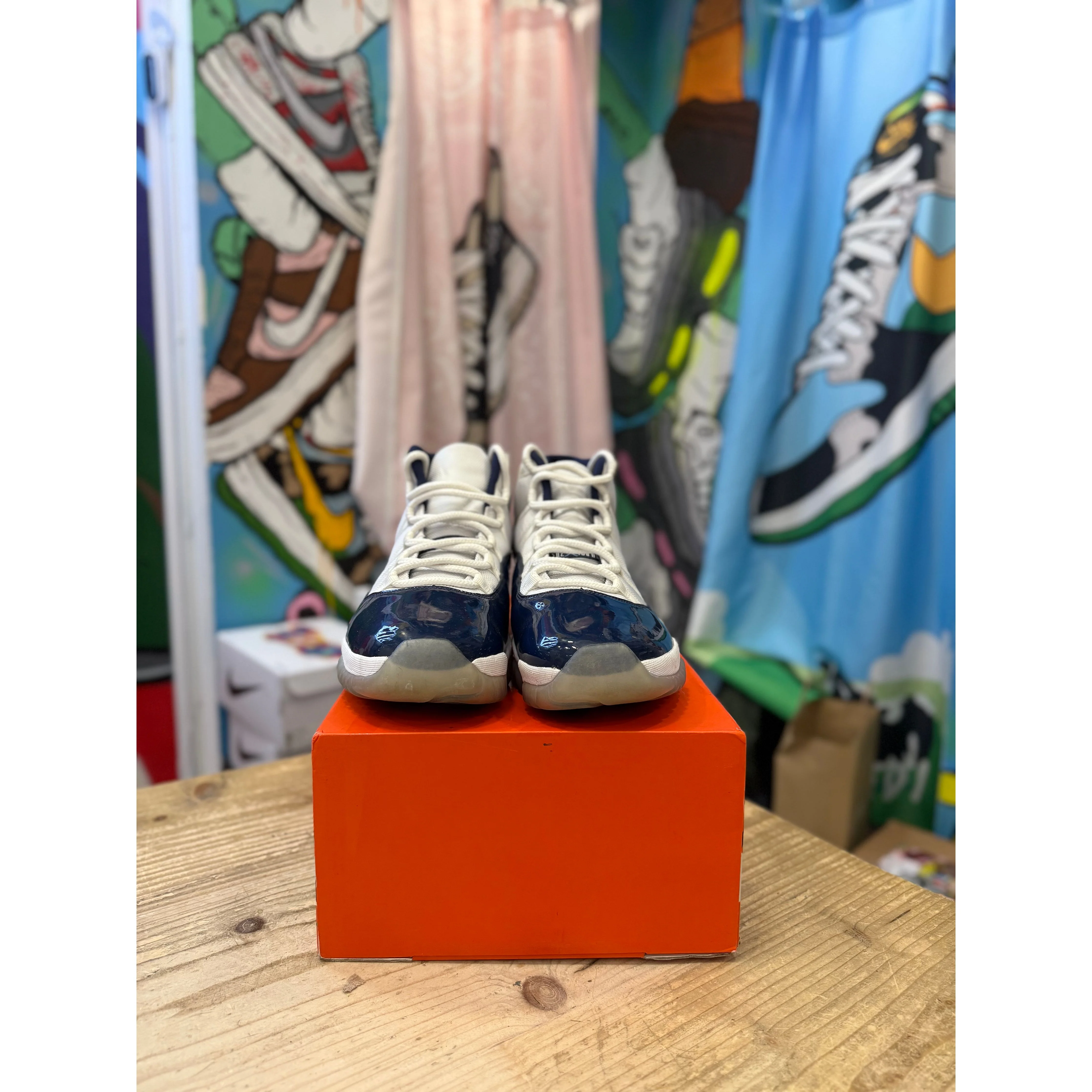 Jordan 11 Retro UNC Win Like 82 UK 12 - Image 2