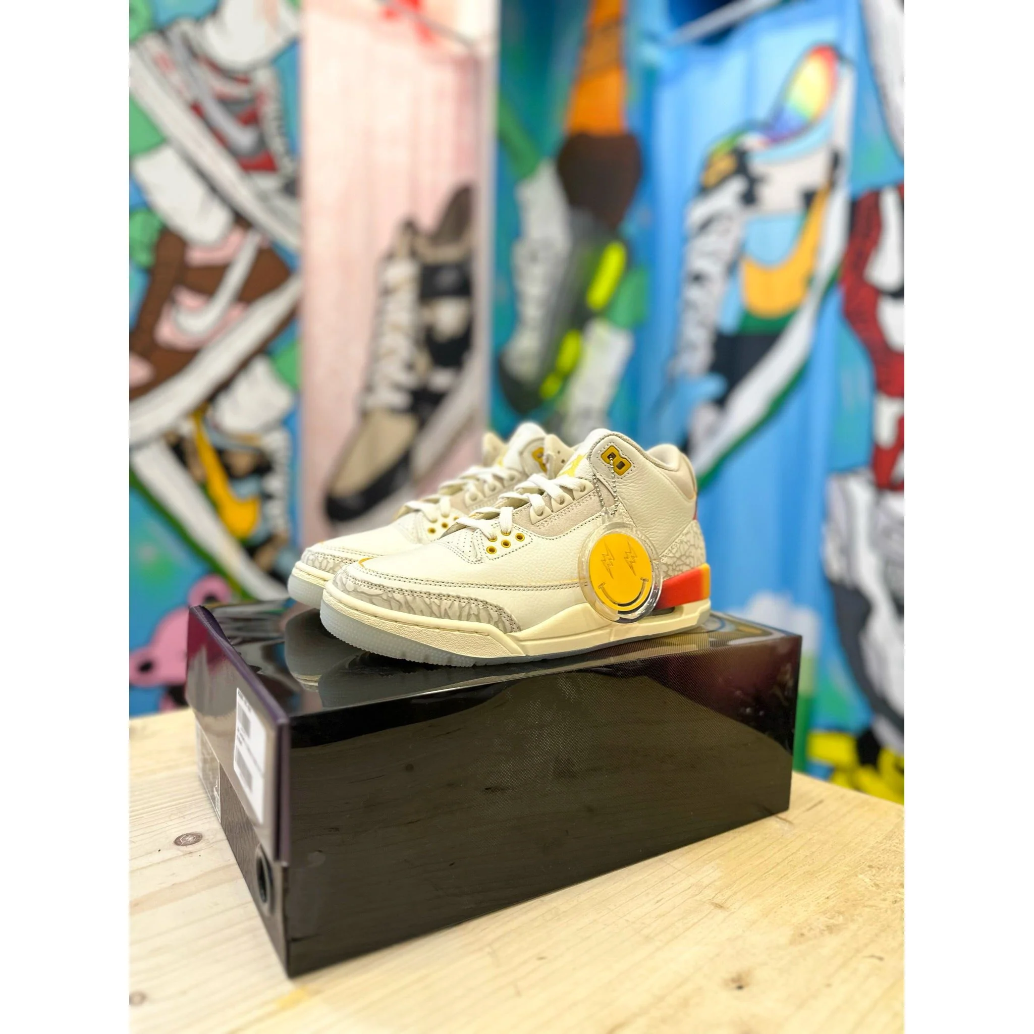 Jordan 3 J Balvin Medellin Sunset - Image 5