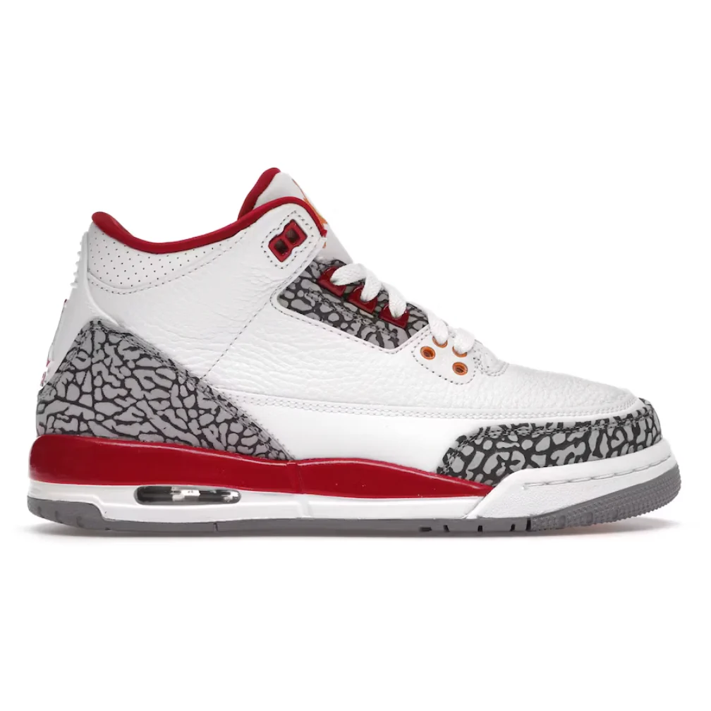 Jordan 3 Retro Cardinal (GS) - Image 5