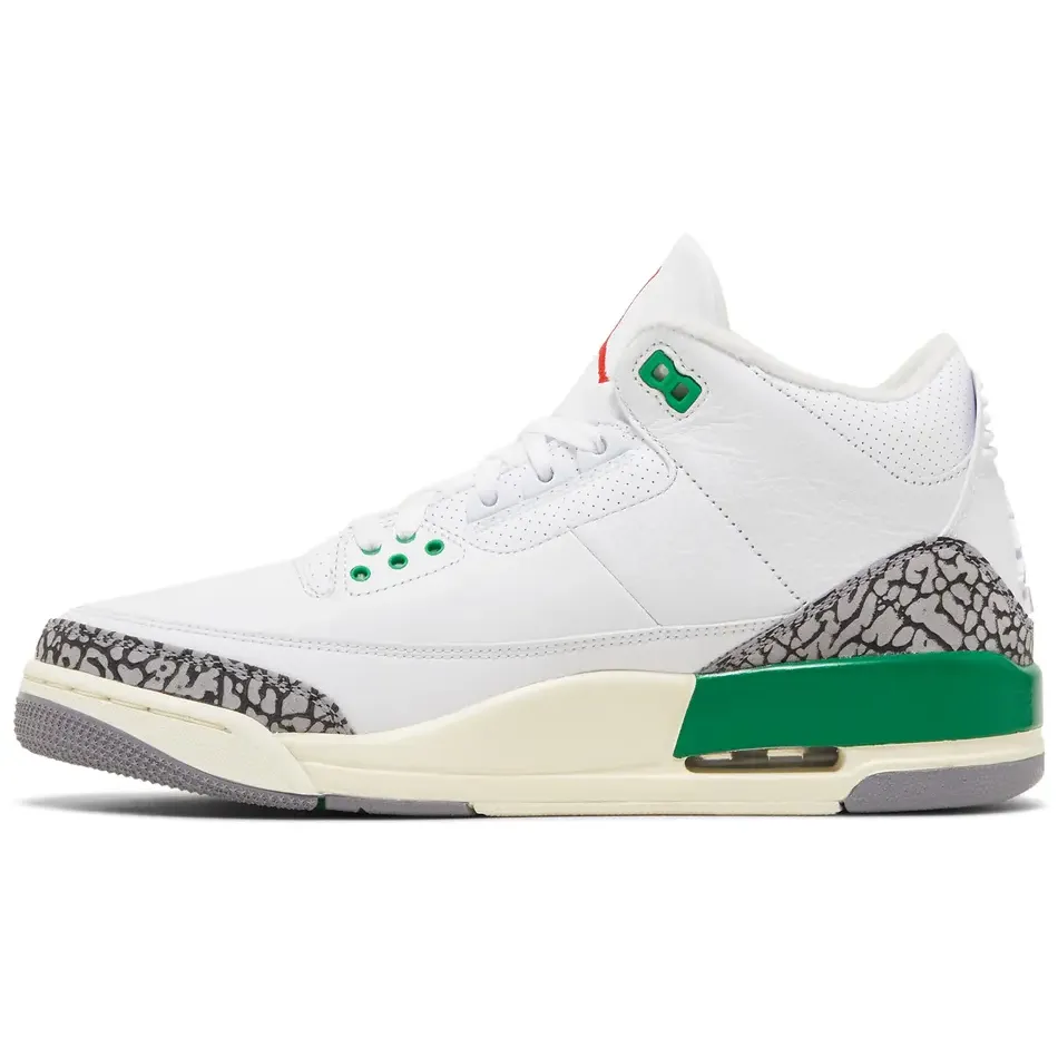 Jordan 3 Retro Lucky Green (Women's) - Image 2