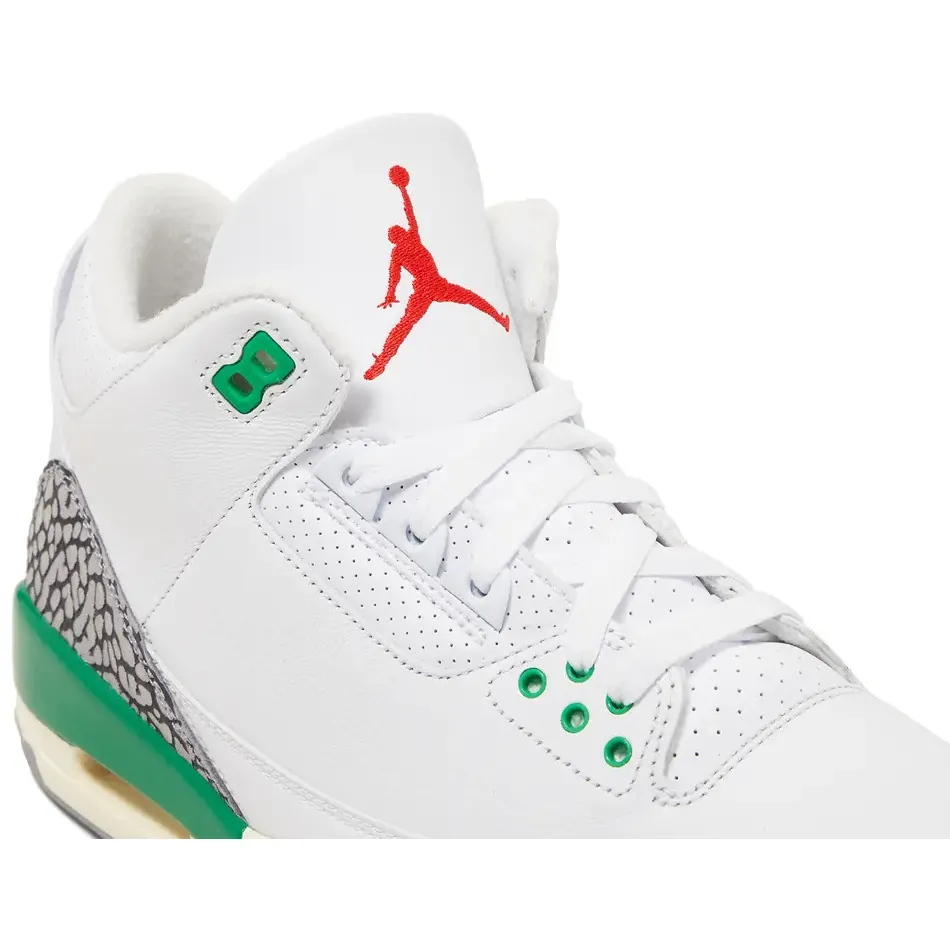 Jordan 3 Retro Lucky Green (Women's) - Image 5