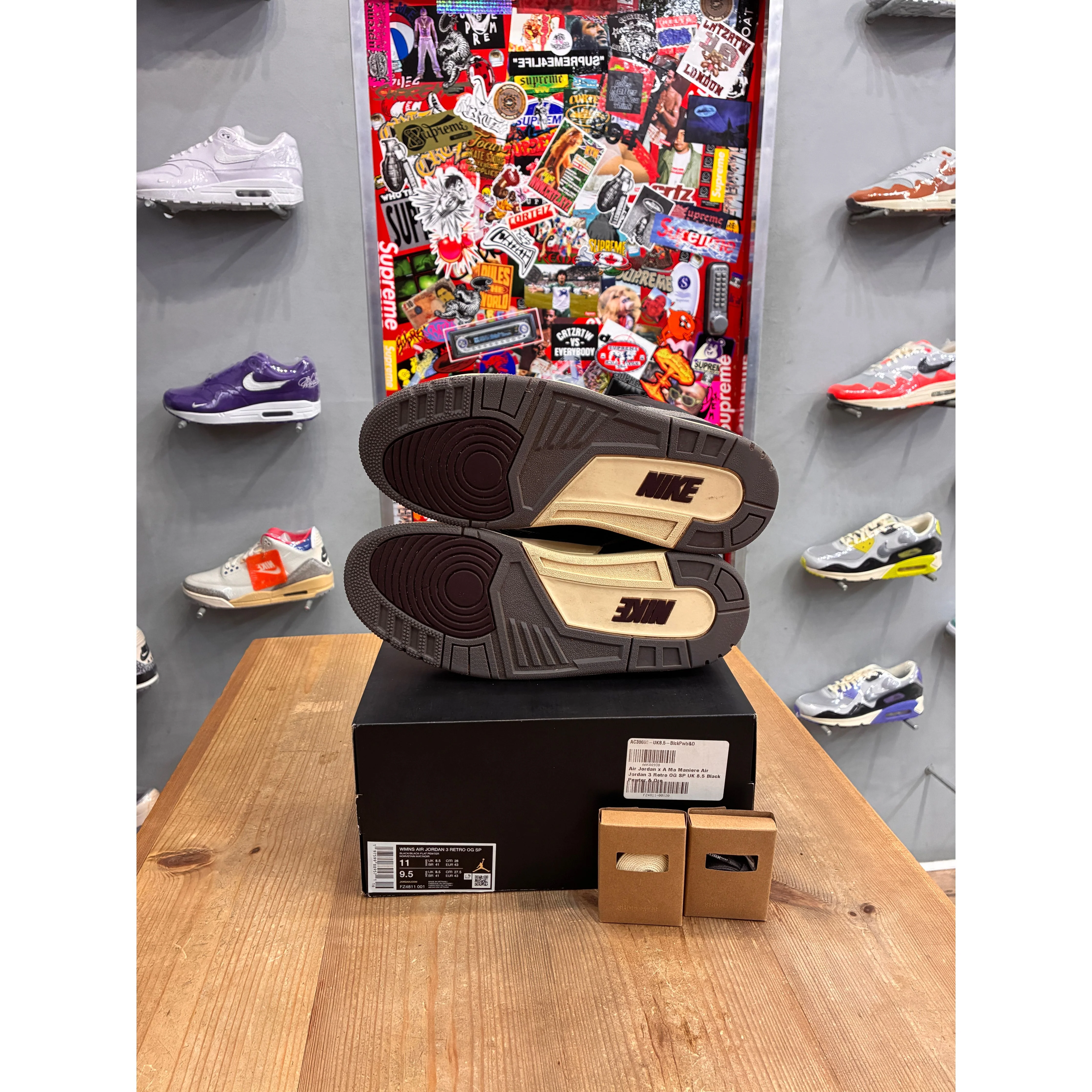 Jordan 3 Retro OG SP A Ma Maniére While You Were Sleeping (Women's) UK 8.5 - Image 2