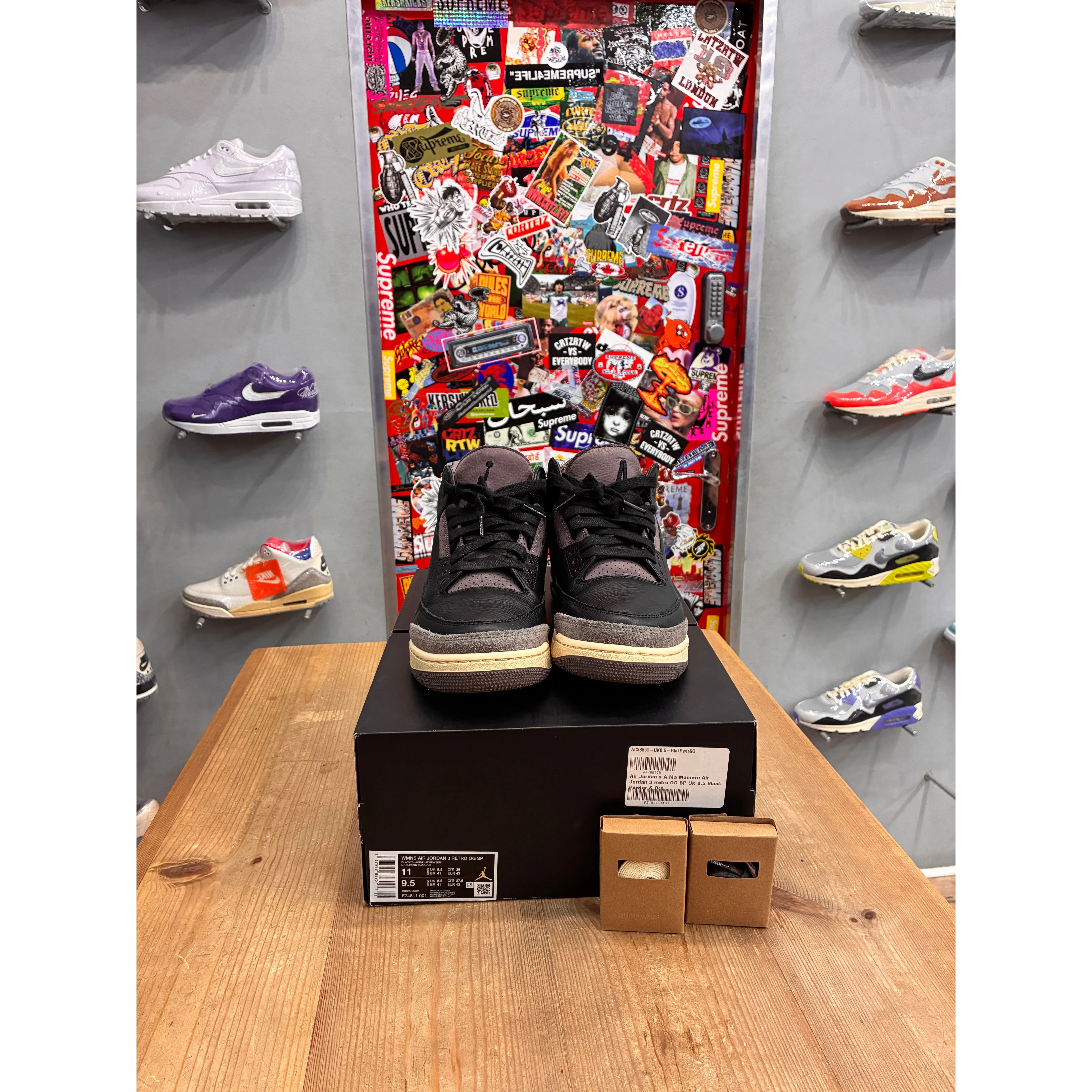 Jordan 3 Retro OG SP A Ma Maniére While You Were Sleeping (Women's) UK 8.5 - Image 3