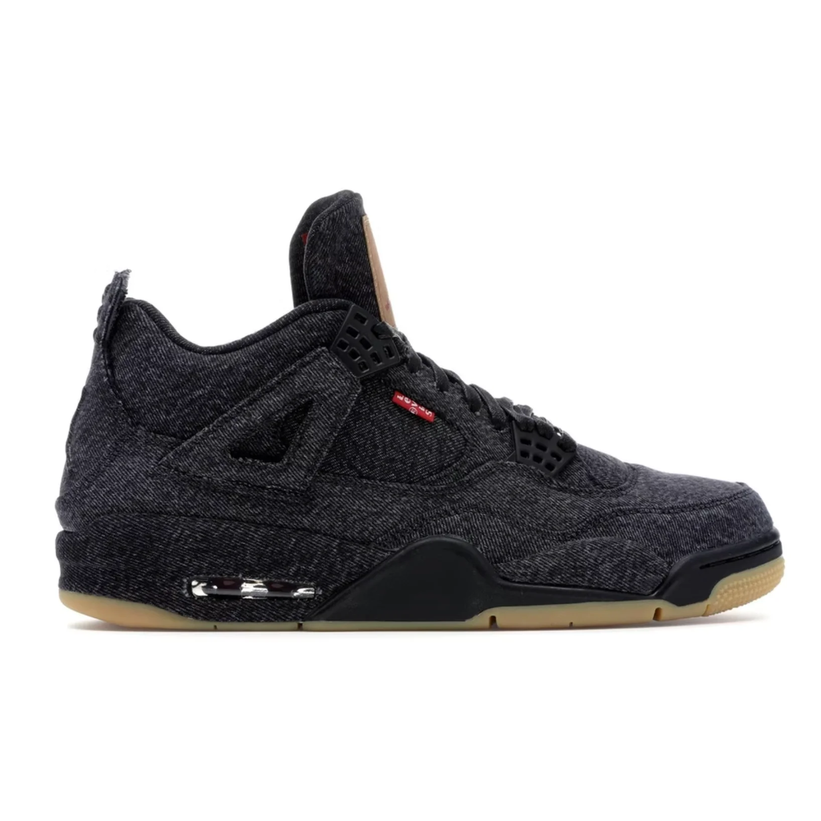 Jordan 4 Retro Levi's Black (Levi's Tag) - Image 3
