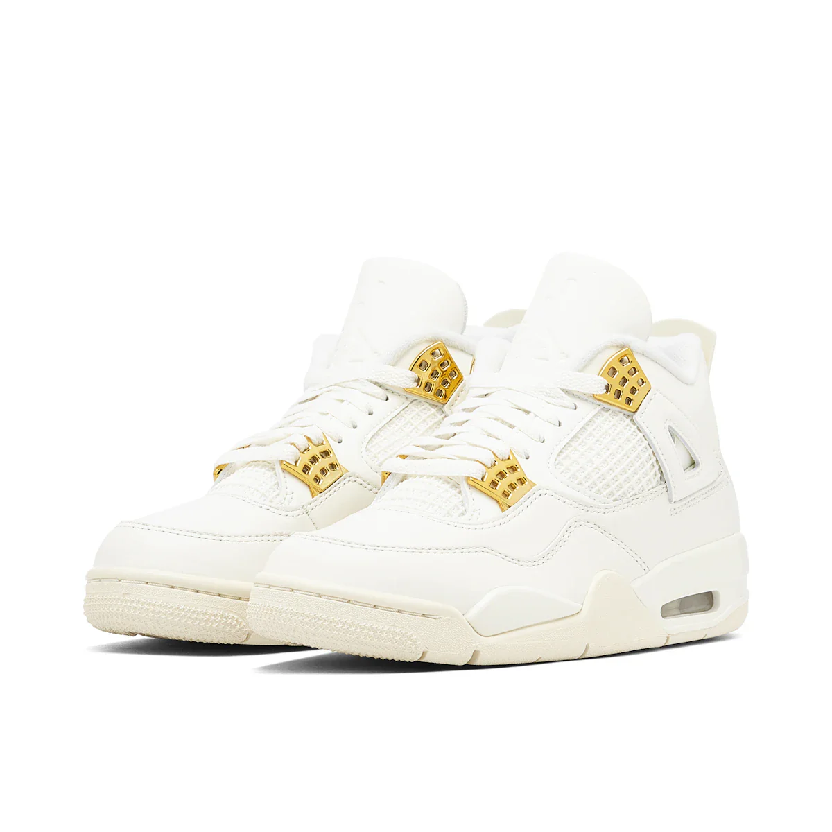 Jordan 4 Retro Metallic Gold (Women's) - Image 4