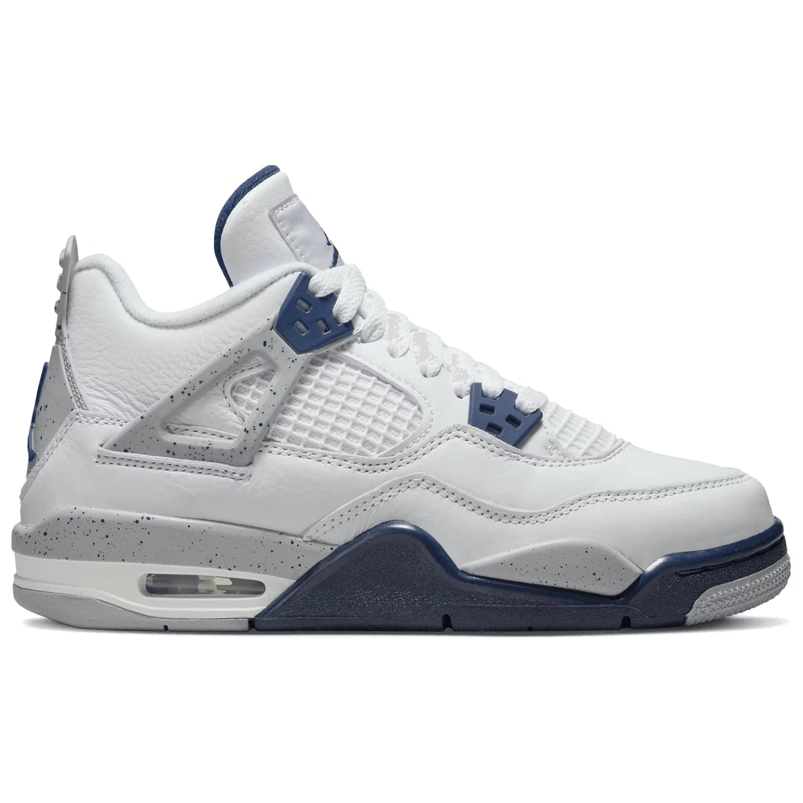 Jordan 4 Retro Midnight Navy (GS) - Image 6