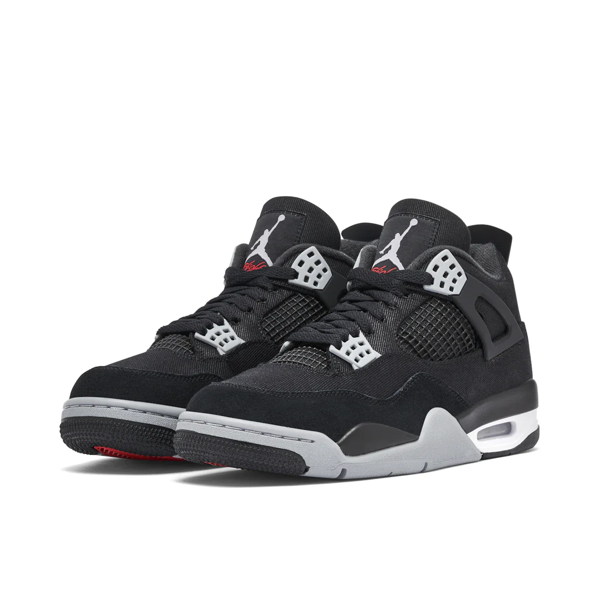Jordan 4 Retro SE Black Canvas - Image 4