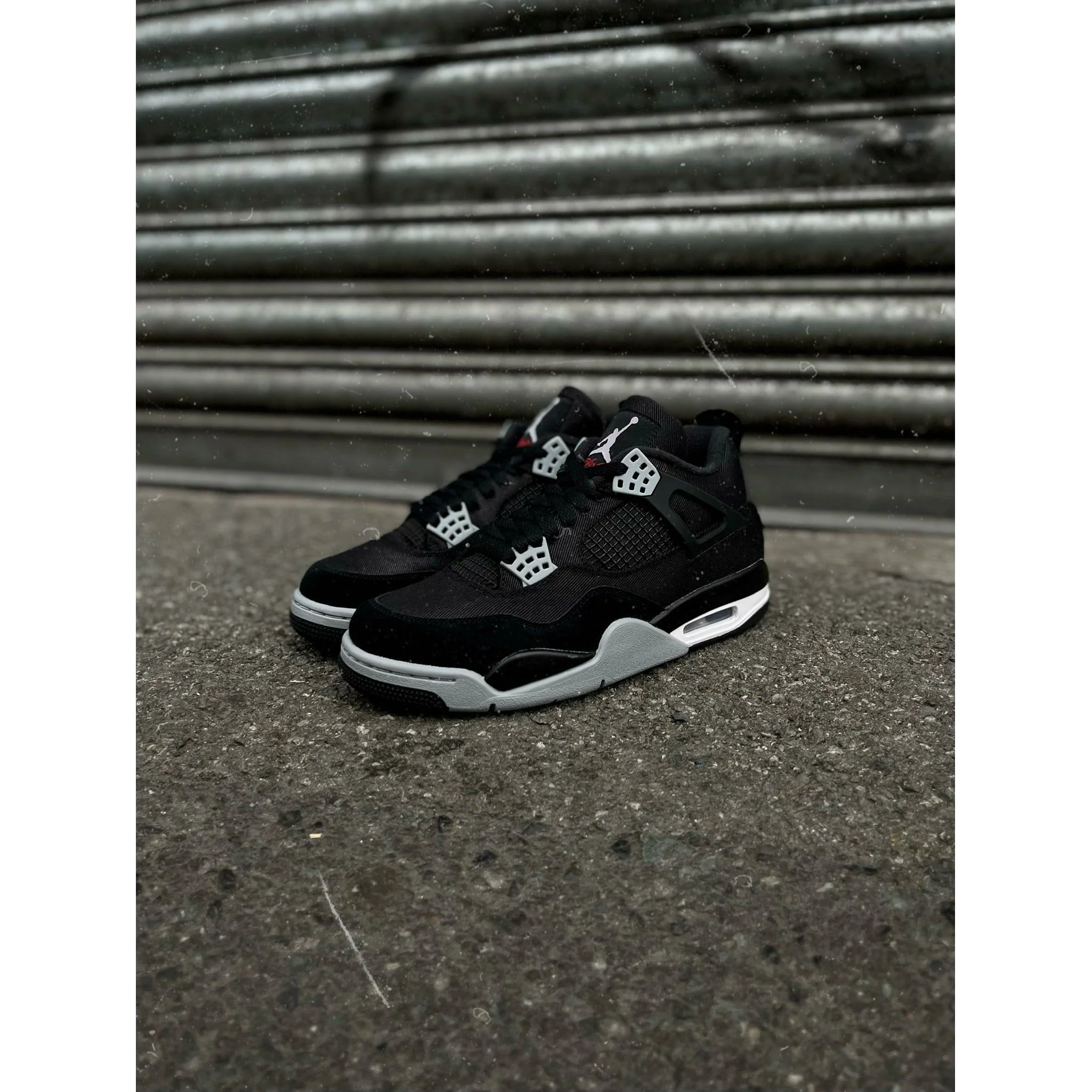 Jordan 4 Retro SE Black Canvas - Image 5