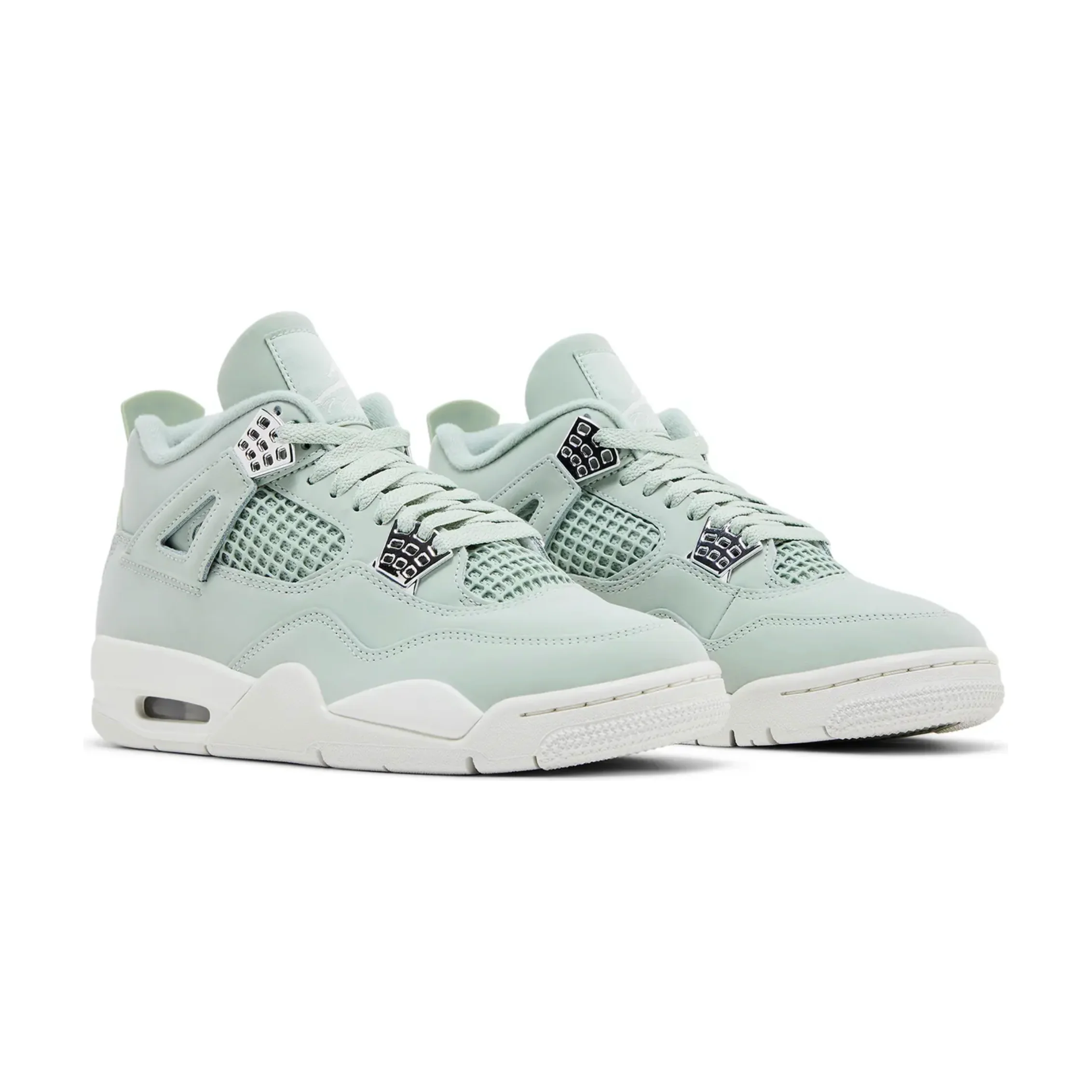 Jordan 4 Retro Seafoam Sail (Women's) - Image 3