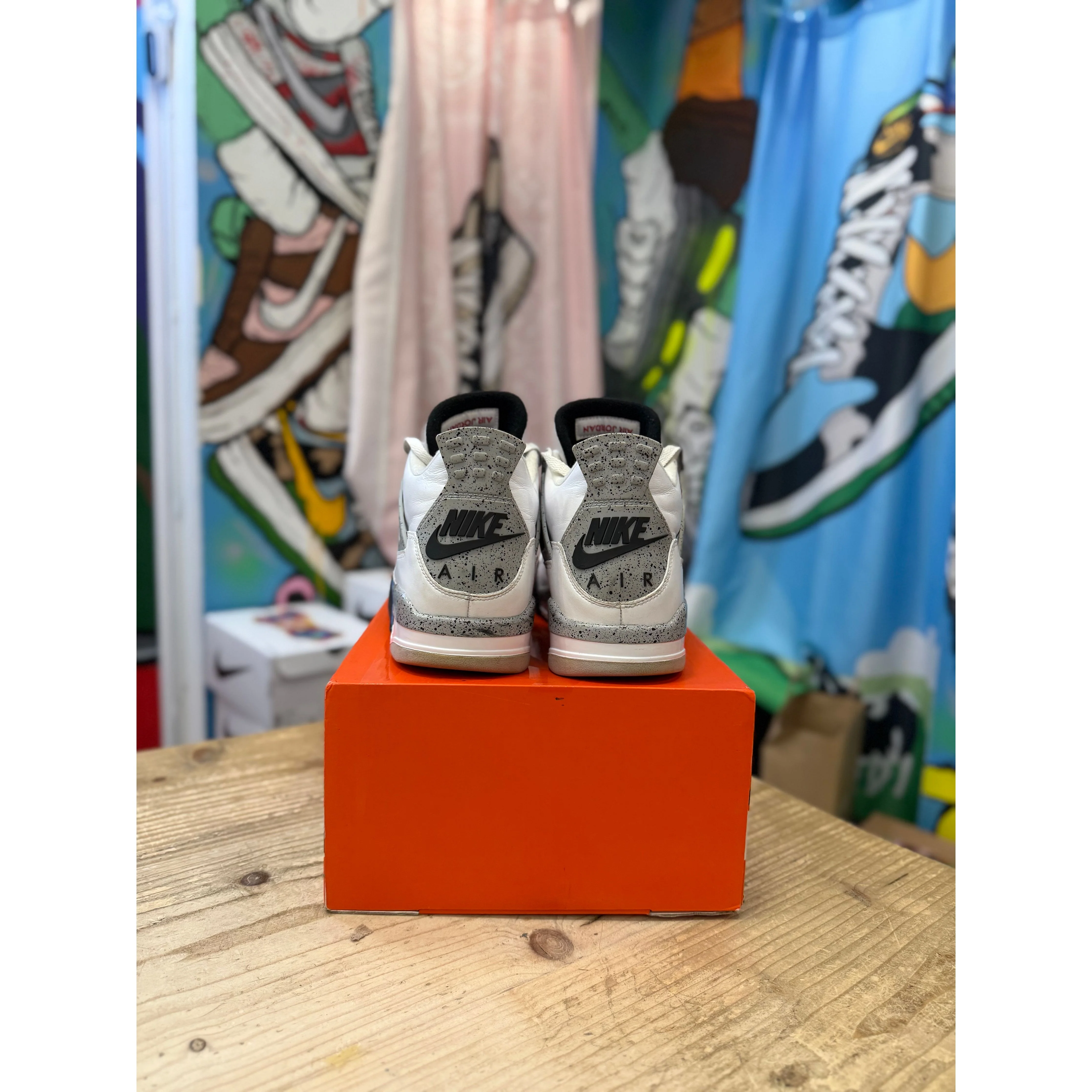 Jordan 4 White Cement (2016) UK 11.5 - Image 4
