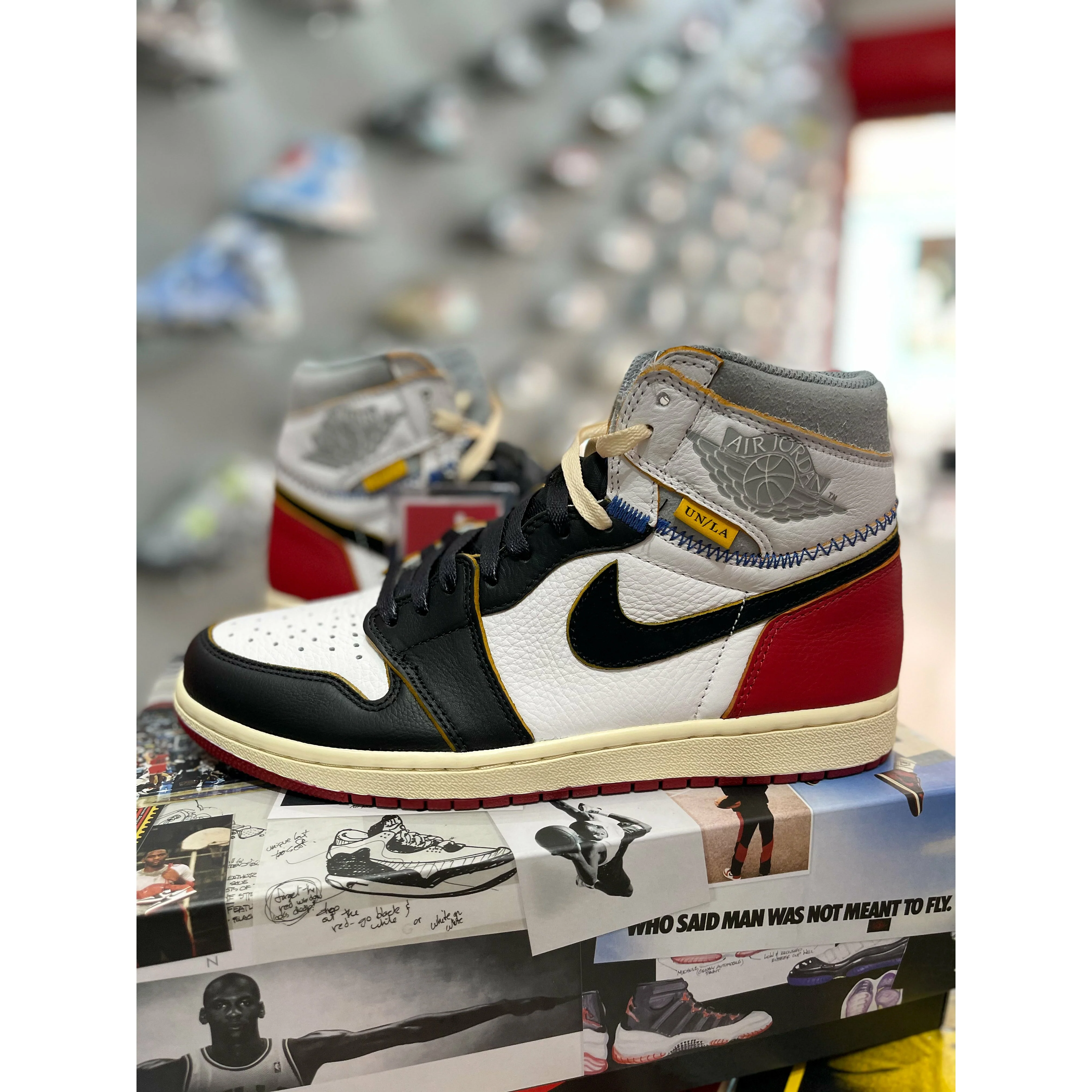 Jordan 1 Retro High Union Los Angeles Black Toe - Image 5
