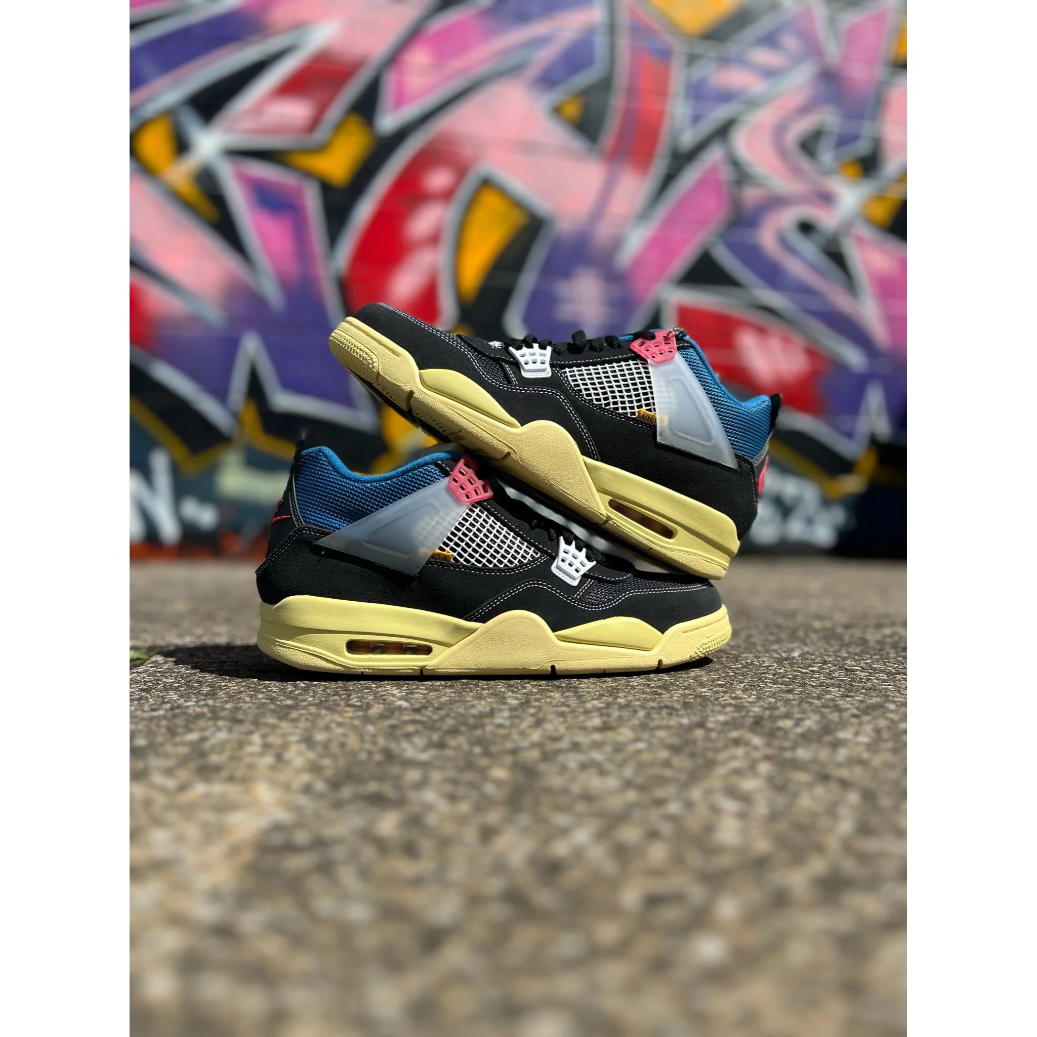 Jordan 4 Retro Union Off Noir - Image 5