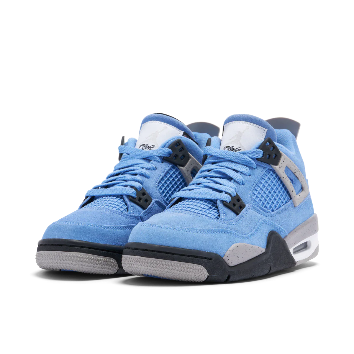Jordan 4 Retro University Blue (GS) - Image 4