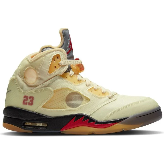 Jordan 5 Retro OFF-WHITE Sail - Image 6
