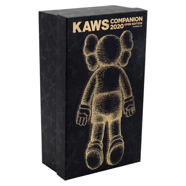 KAWS Companion 2020 Vinyl Figure Black - Image 2