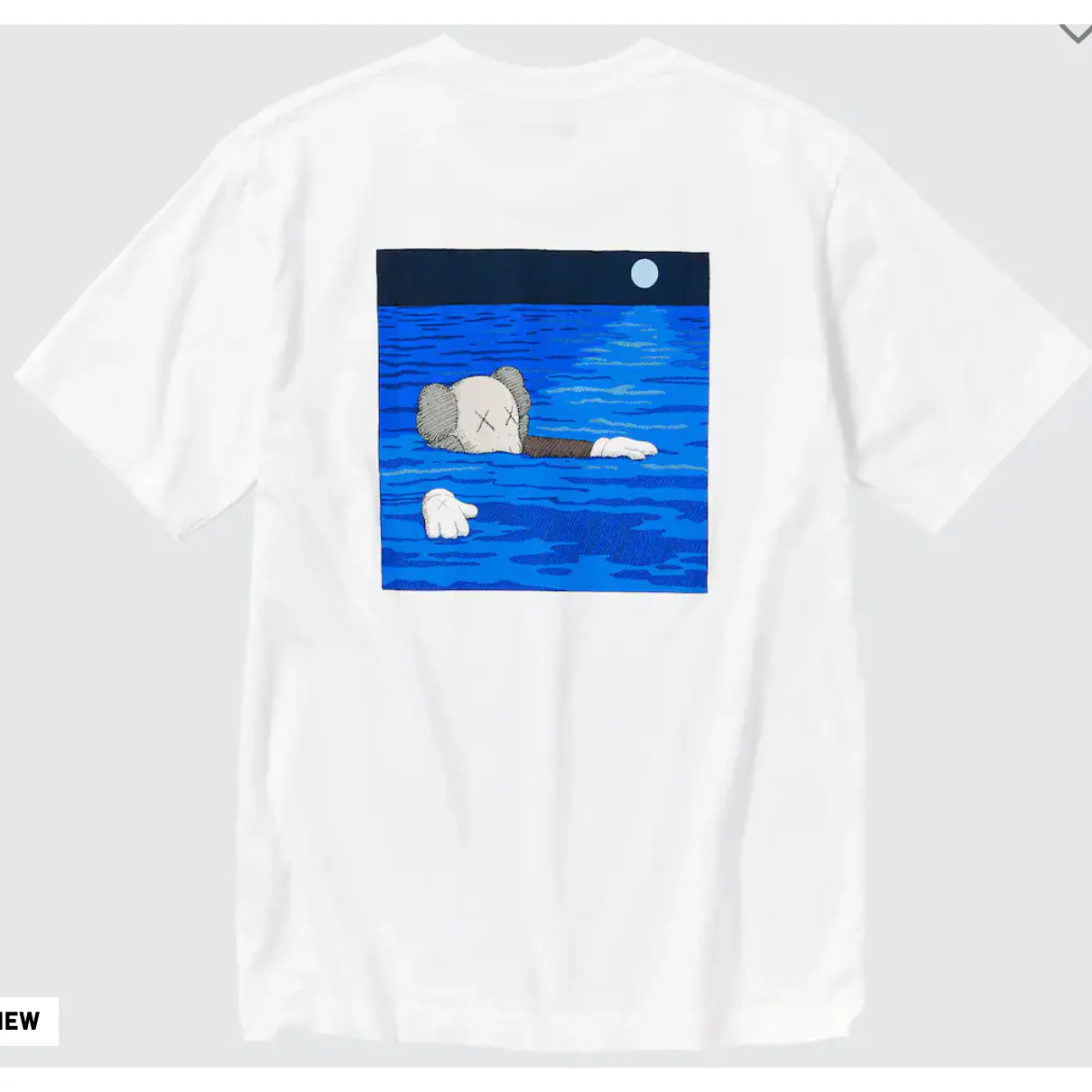 KAWS UT GRAPHIC T-SHIRT WHITE - Image 3