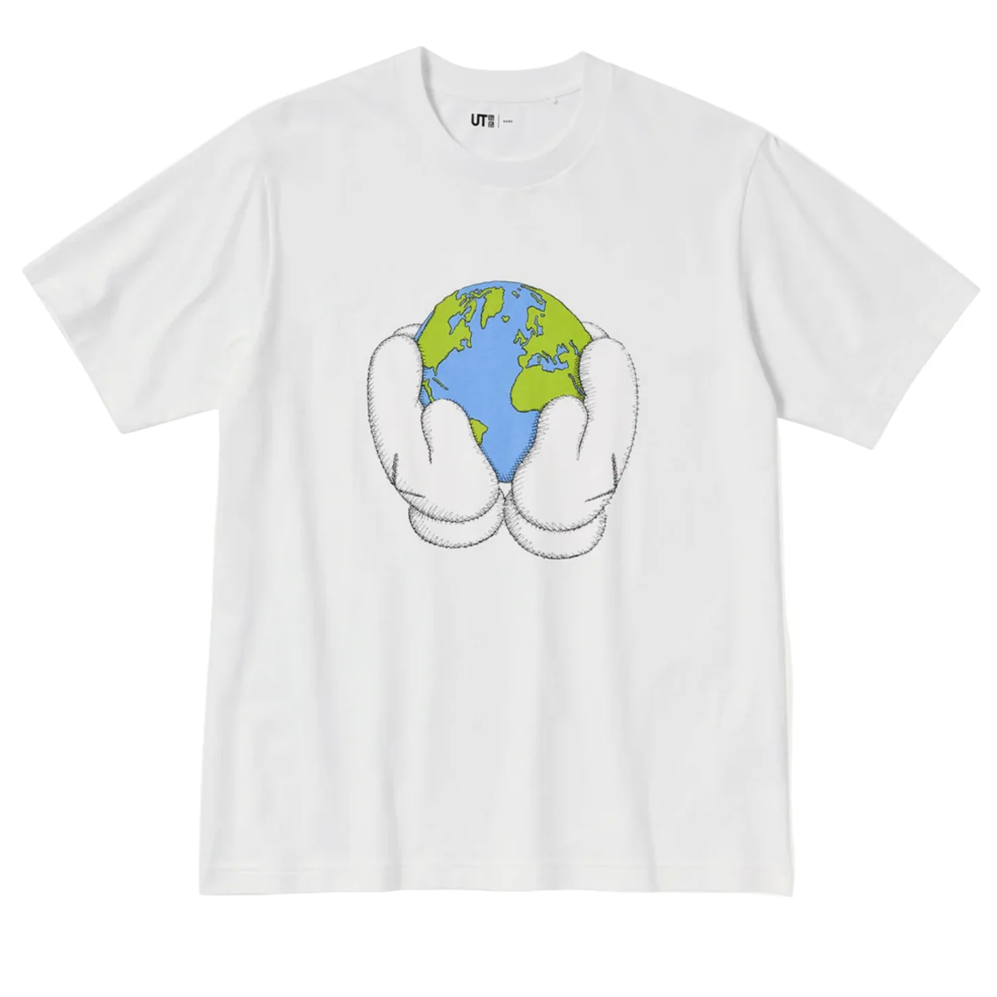 KAWS x Uniqlo Peace For All S/S Graphic T-shirt White