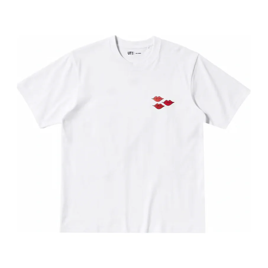 KAWS x Uniqlo Warhol UT Graphic Bunny T-Shirt White - Image 2