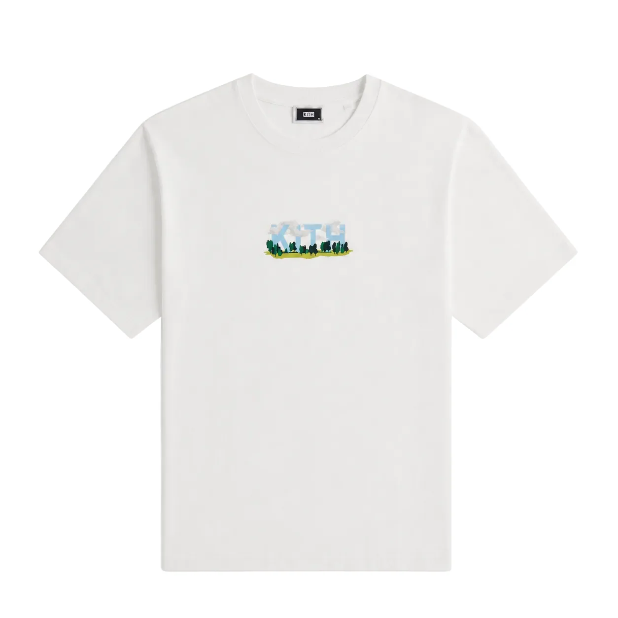 Kith CLoud Logo Tee White