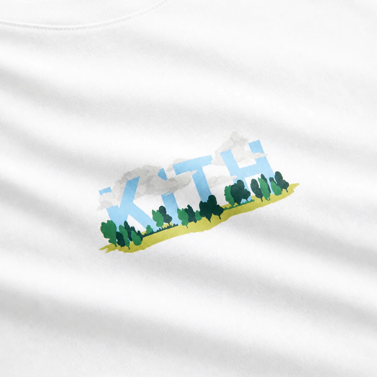 Kith CLoud Logo Tee White - Image 2