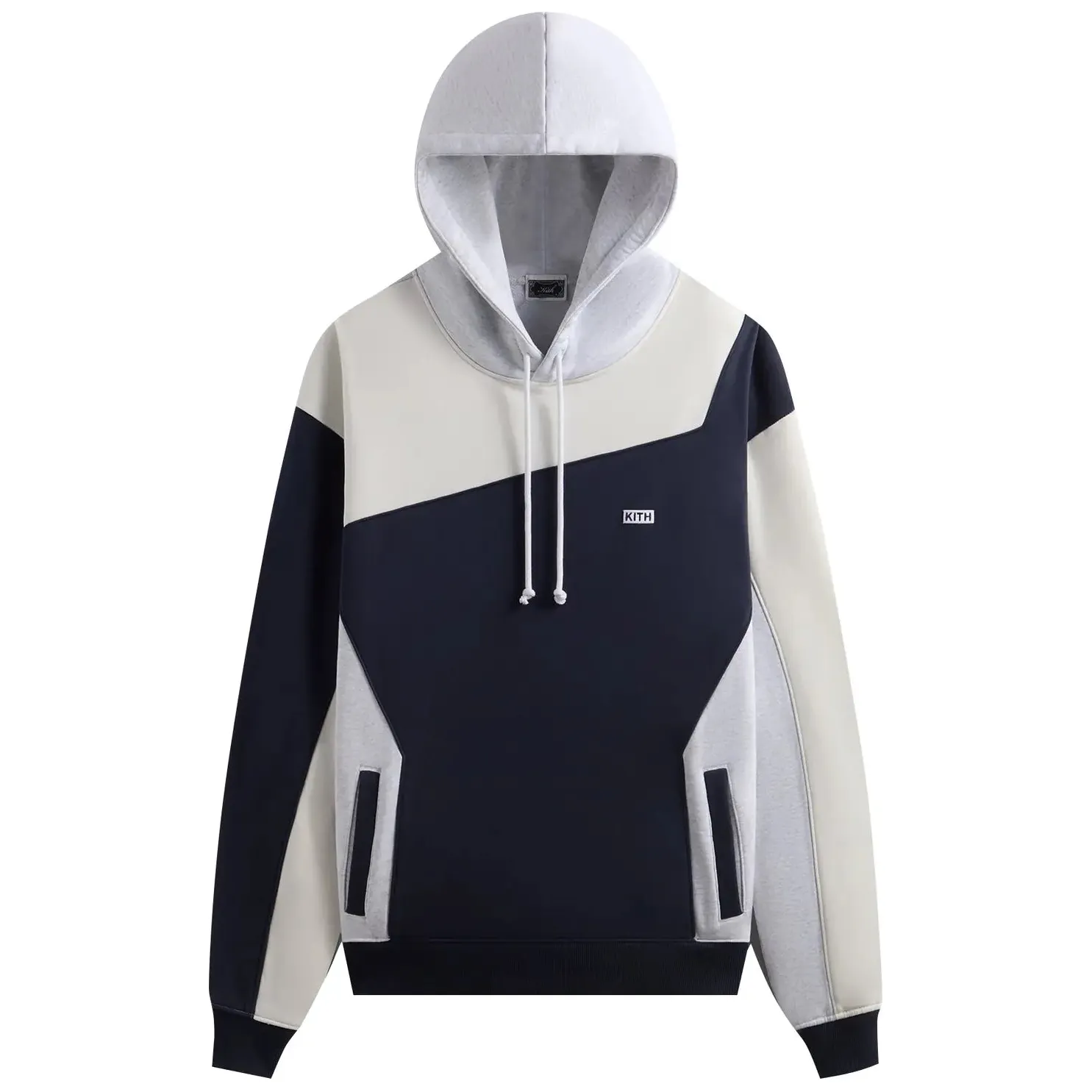 Kith Color-Blocked Madison Hoodie 'Nocturnal'