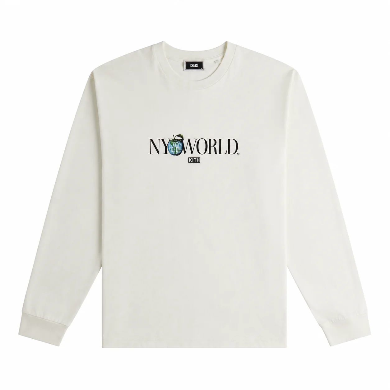 Kith NY To The World Long-Sleeved T-shirt