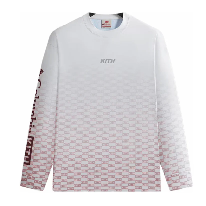 Kith x Columbia Deflector 2.0 Longsleeve Shirt Red Velvet