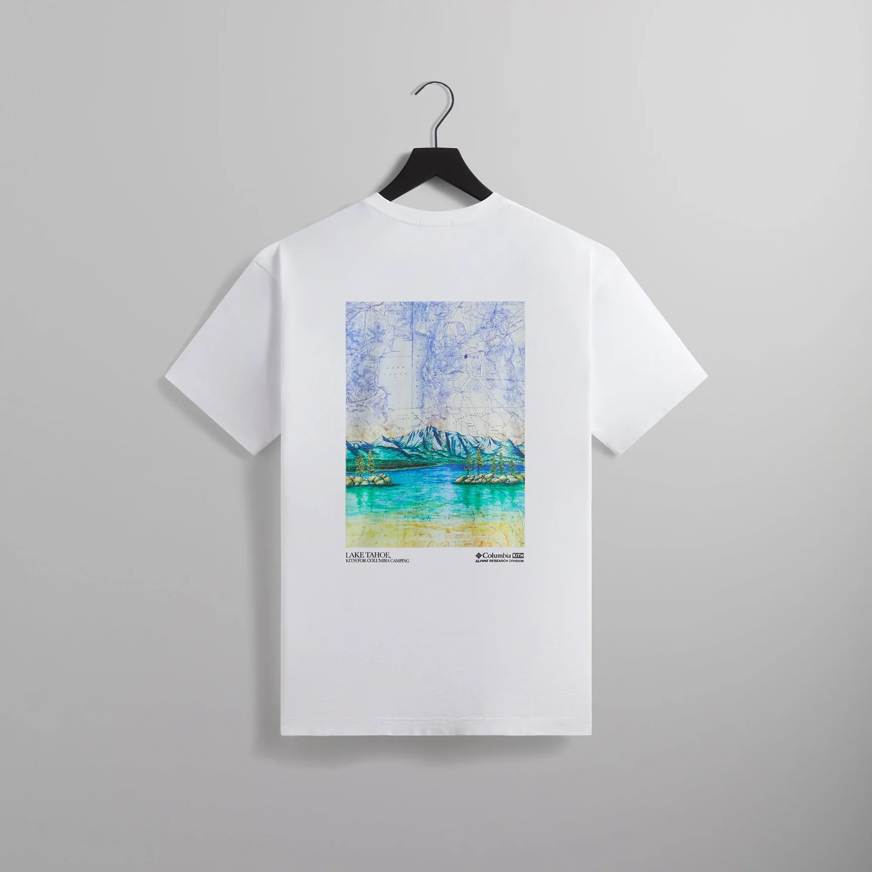 Kith x Columbia Lake Tahoe Classic Logo Tee White - Image 2