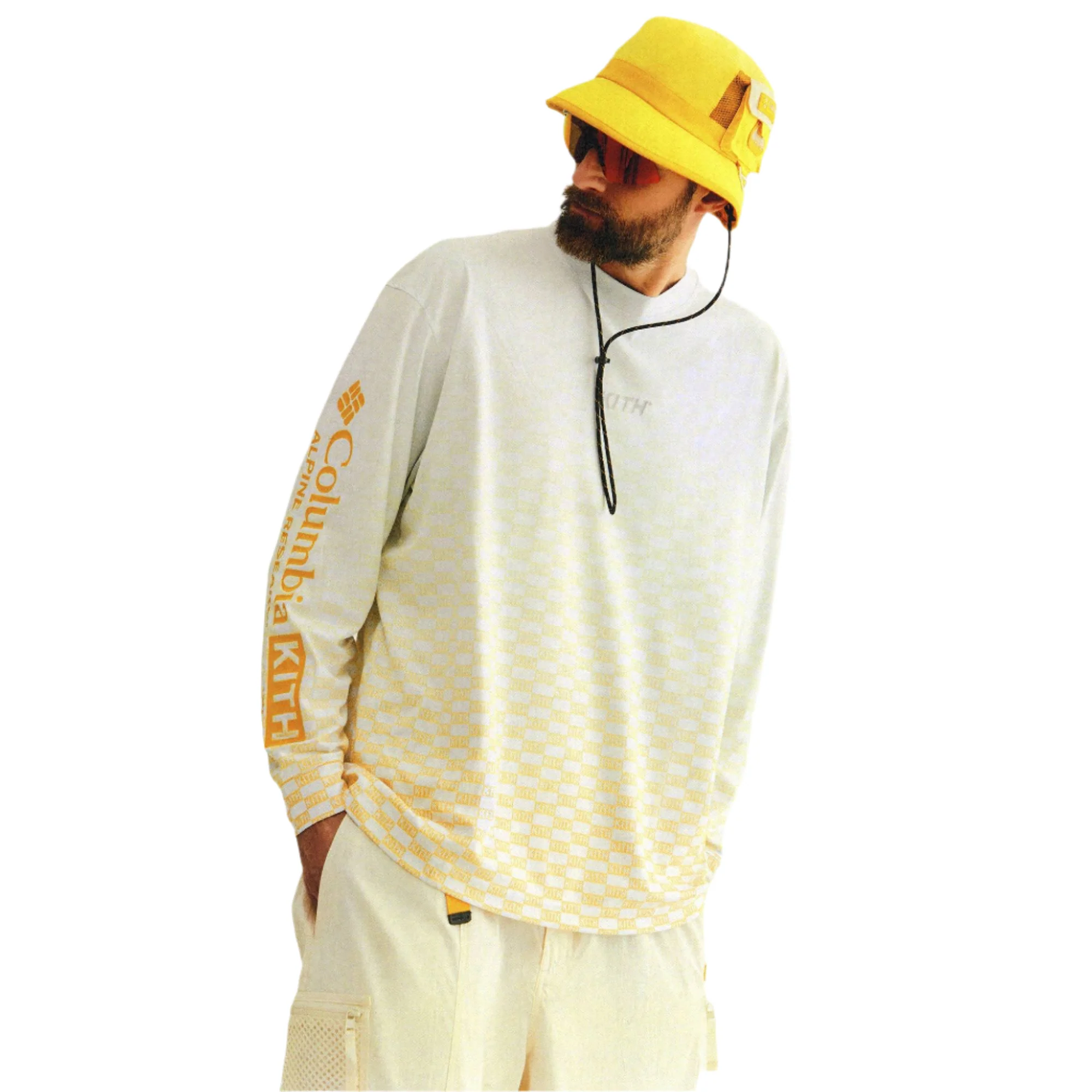 Kith x Columbia Terminal 2.0 Longsleeve Shirt Deep Yellow - Image 2