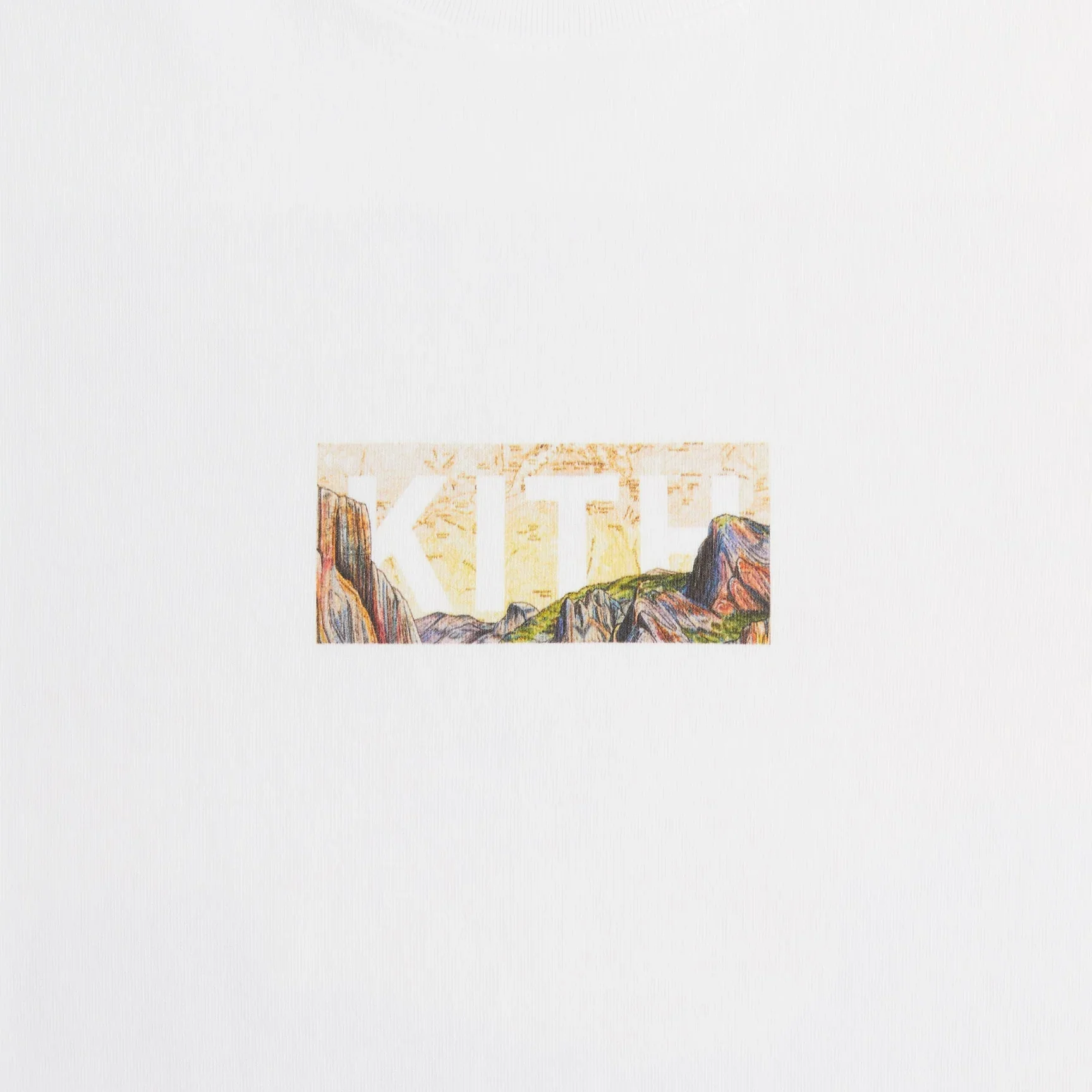 Kith x Columbia Yosemite Classic Logo Tee White - Image 3