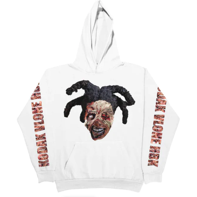 Kodak Black x Vlone Zombie Hoodie White