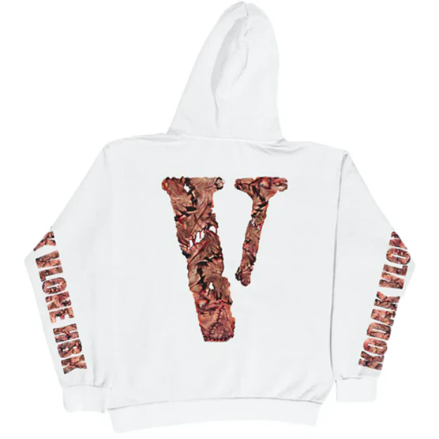 Kodak Black x Vlone Zombie Hoodie White - Image 2