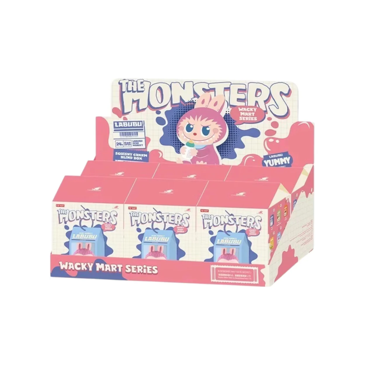 Labubu The Monsters Wacky Mart Series Squishy Charm Blind Box (Single Piece) - Image 3