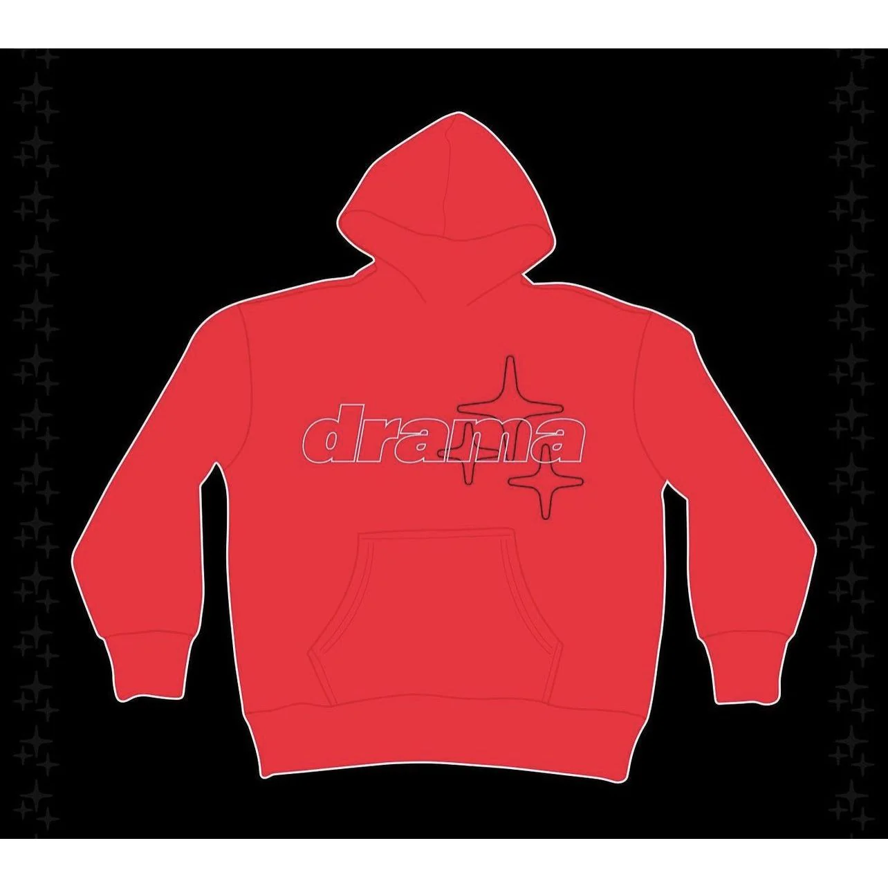 LINESTA HOODIE Drama Call