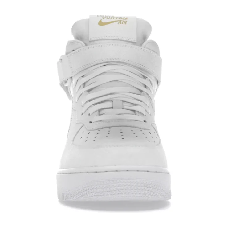 Louis Vuitton Nike Air Force 1 Mid By Virgil Abloh White - Image 2
