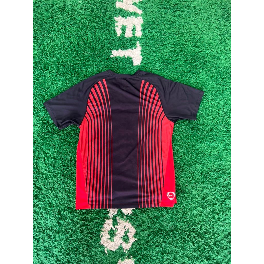 MANCHESTER UNITED 2009/10 Nike Training Shirt Top L - Image 2