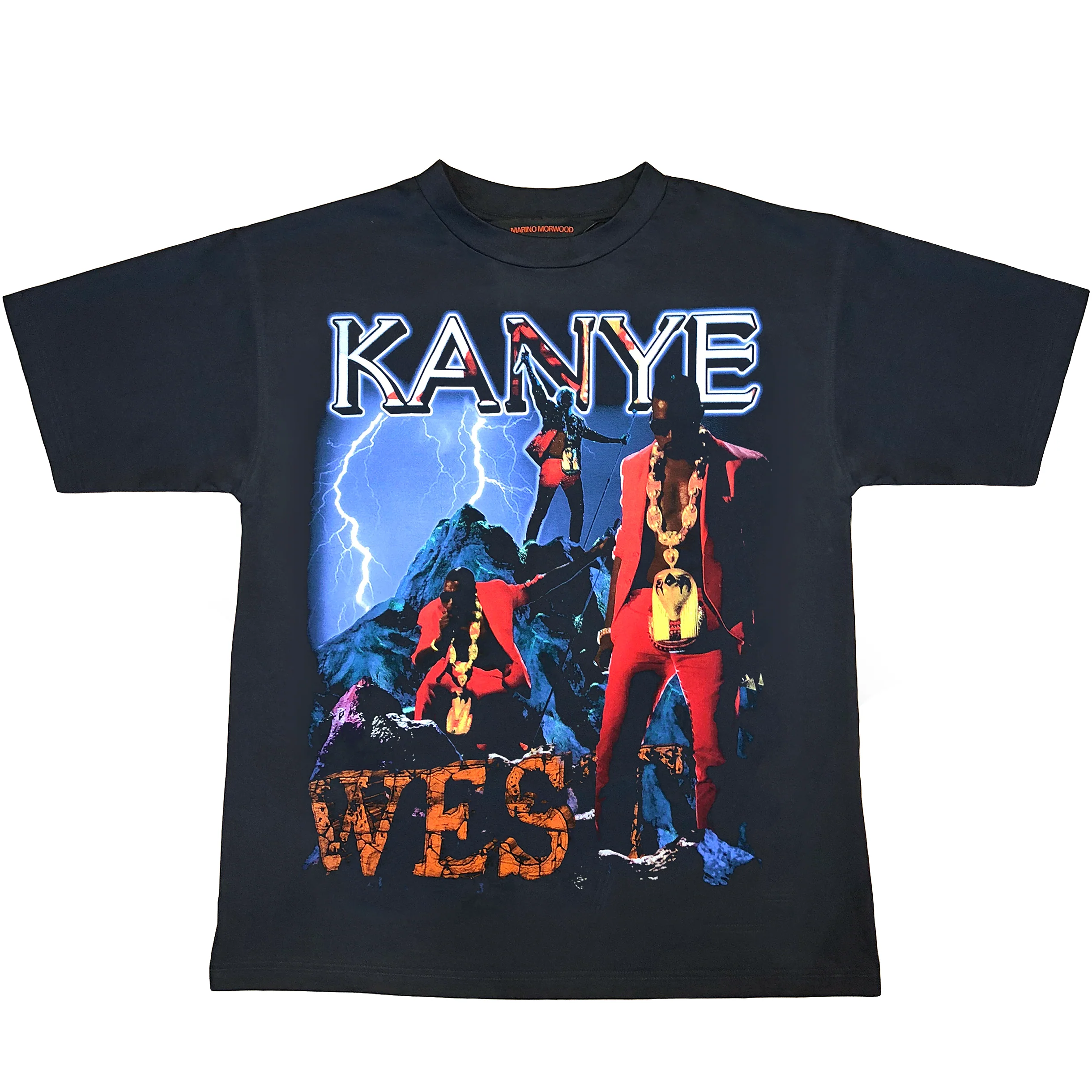 Marino Morwood Kanye Tee Black