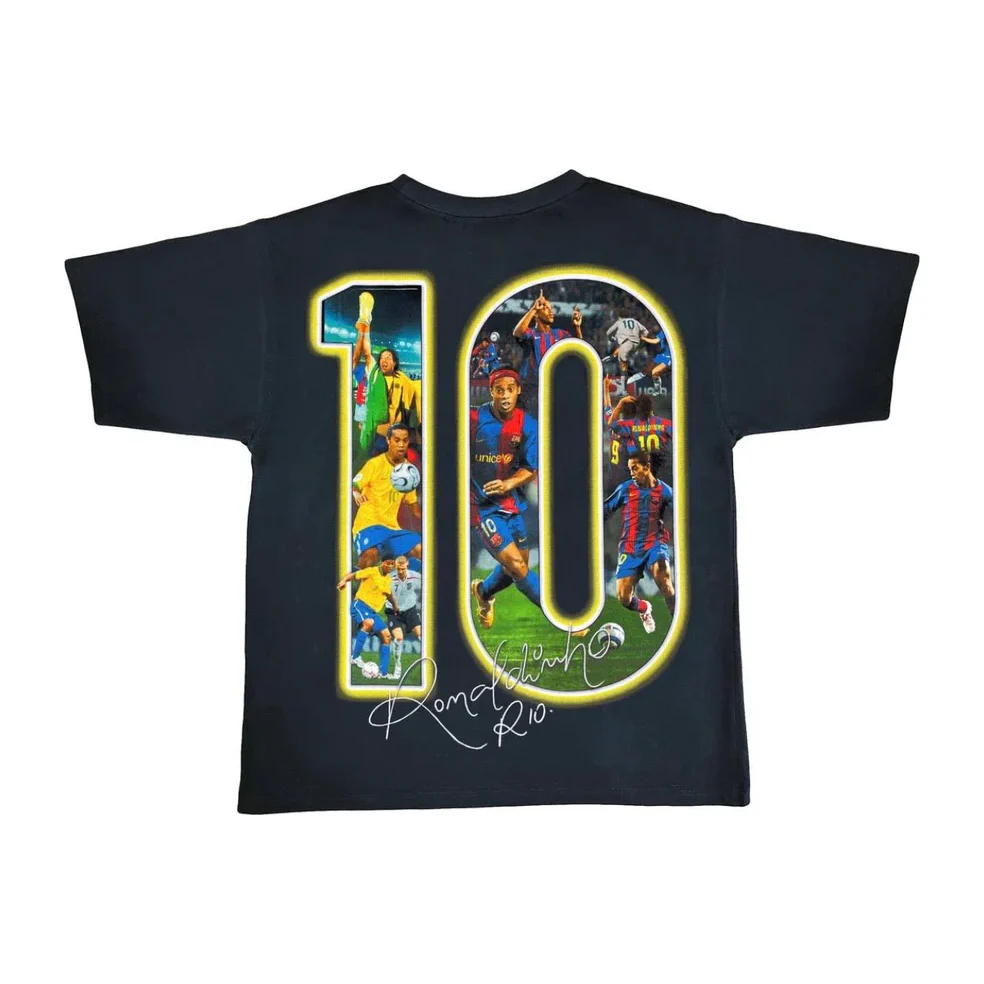 Marino Morwood Ronaldinho Tee Black - Image 2
