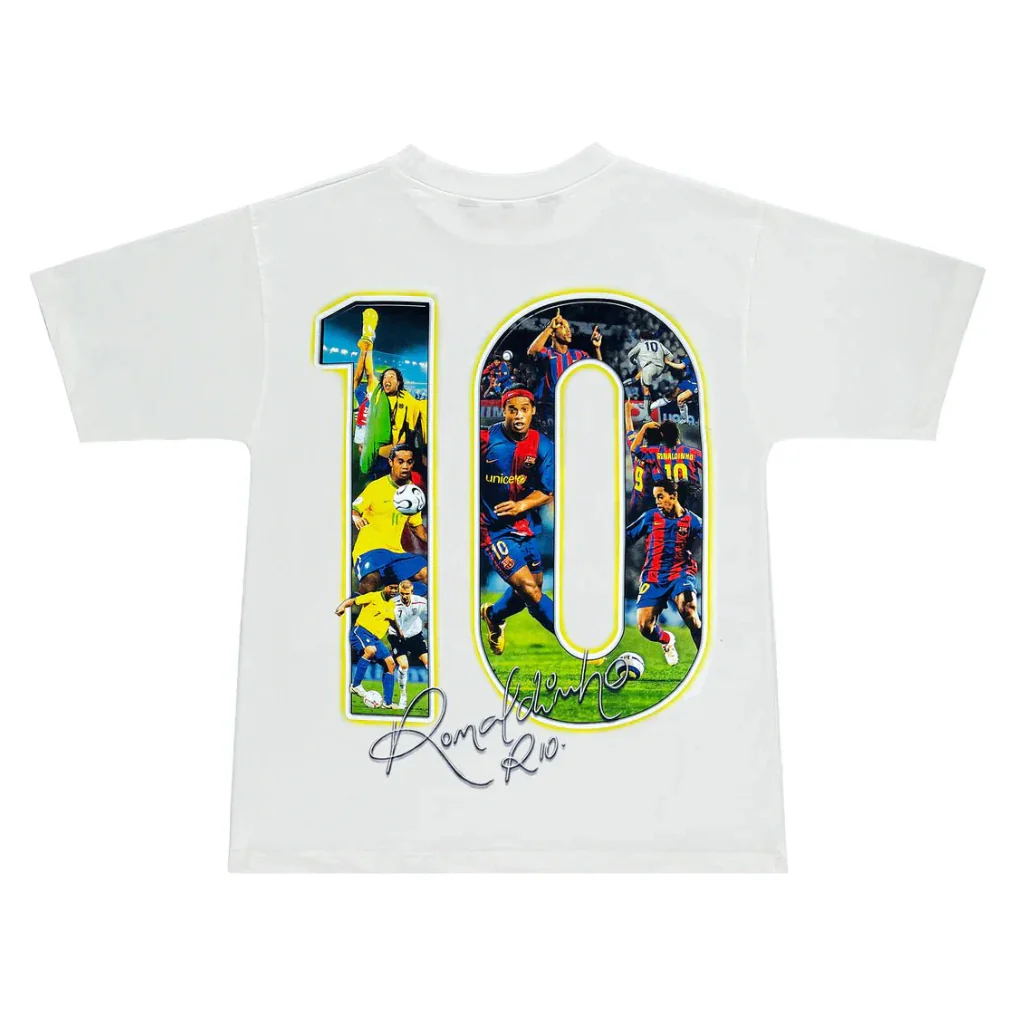 Marino Morwood Ronaldinho Tee White - Image 2