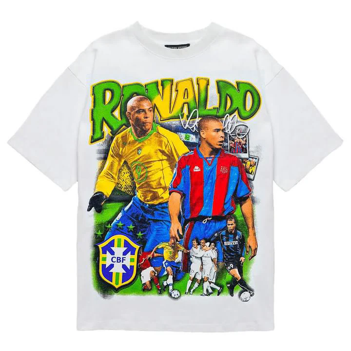 Marino Morwood Ronaldo "R9" Tee White