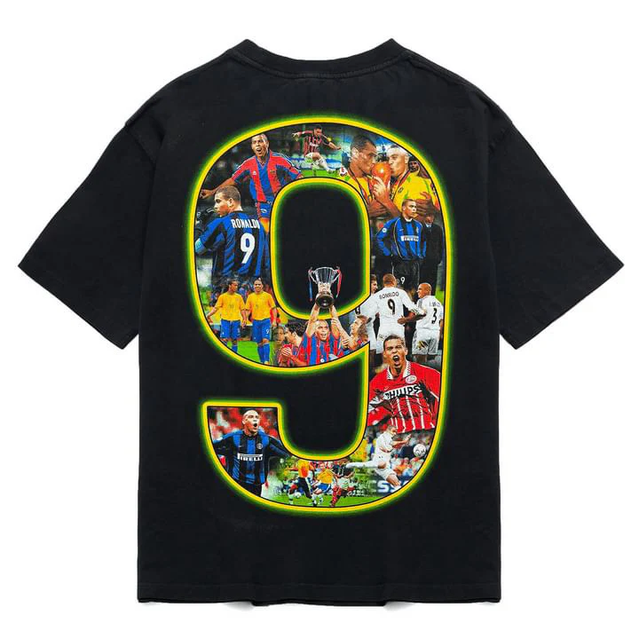 Marino Morwood Ronaldo "R9" Tee Black - Image 2