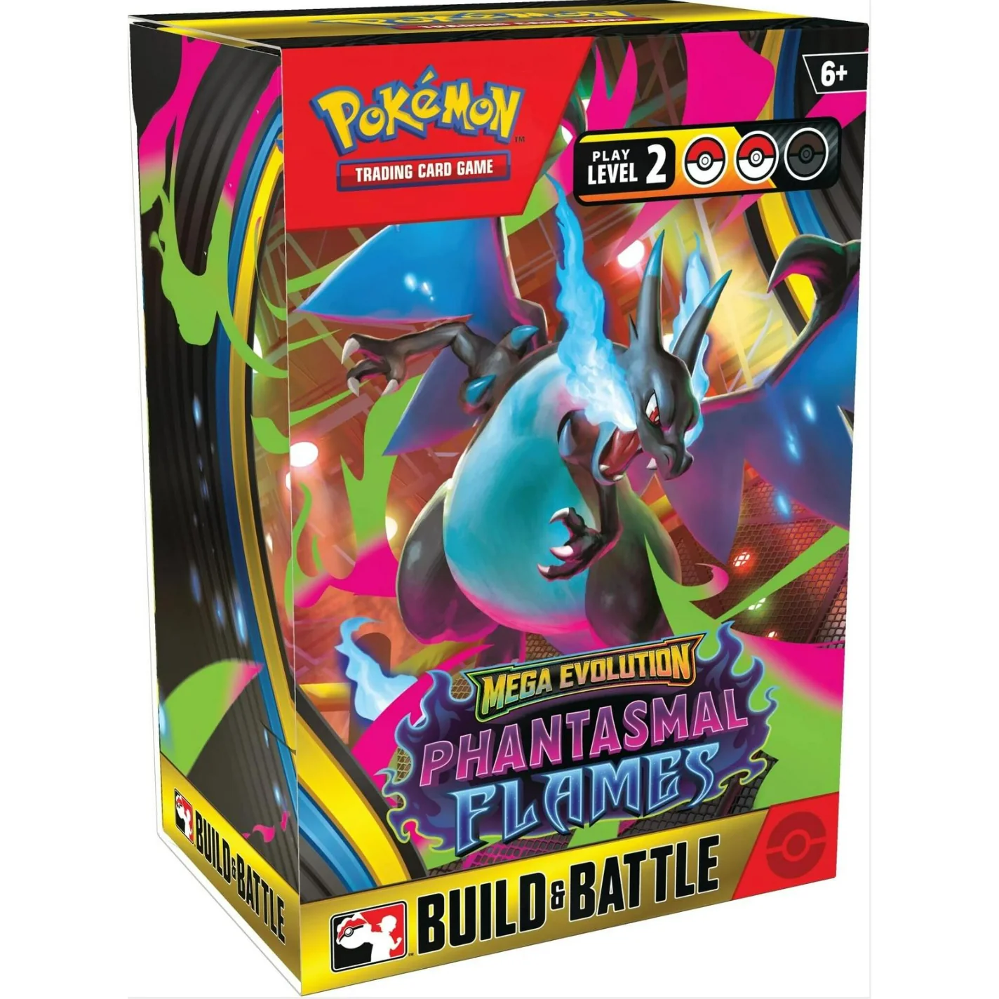 Mega Evolution Phantasmal Flames Build & Battle Sealed Display (10 x Box's) - Image 2