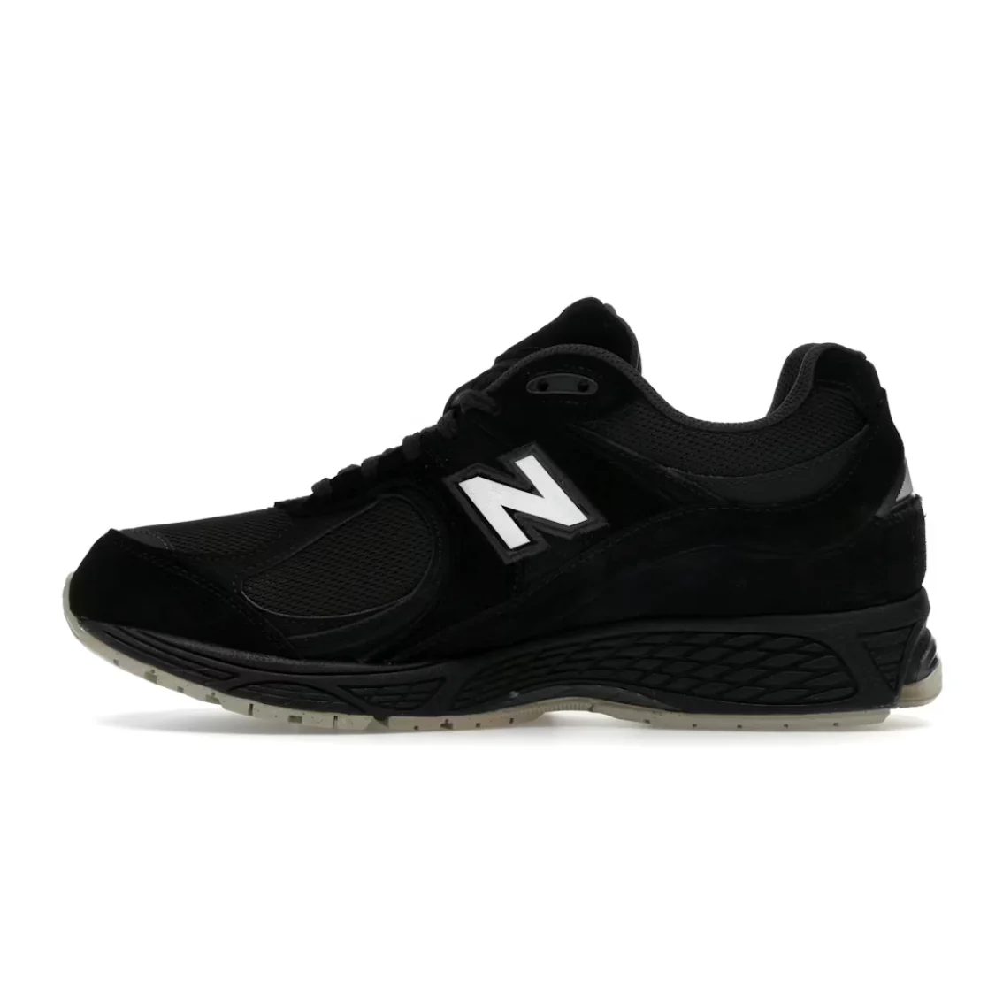 New Balance 2002R Black Timber Wolf White - Image 2