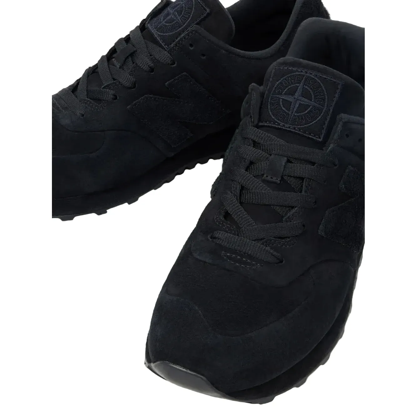 New Balance 574 Legacy Stone Island Ghost Navy Blue - Image 6