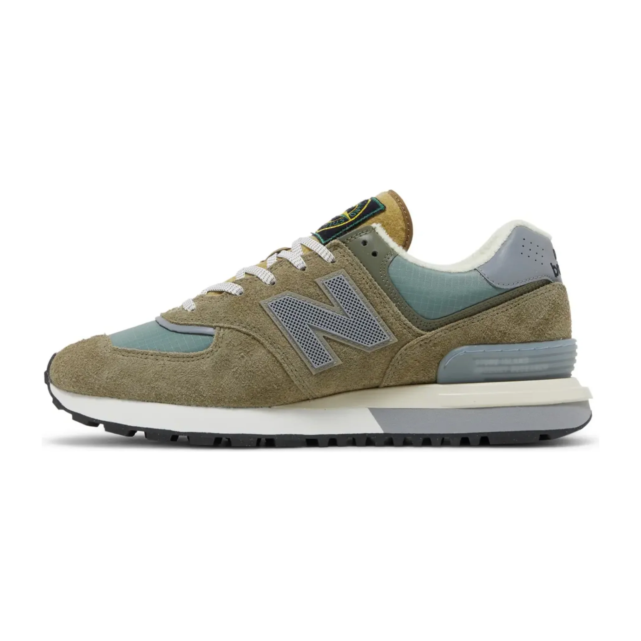 New Balance 574 Legacy Stone Island Steel Blue - Image 2