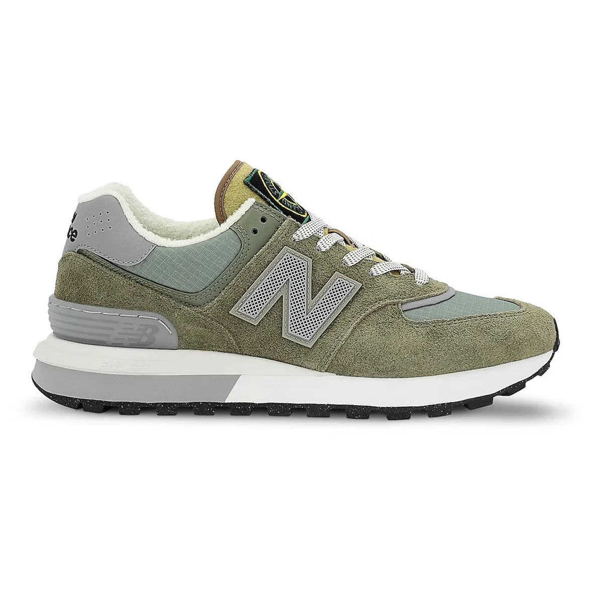 New Balance 574 Legacy Stone Island Steel Blue - Image 5