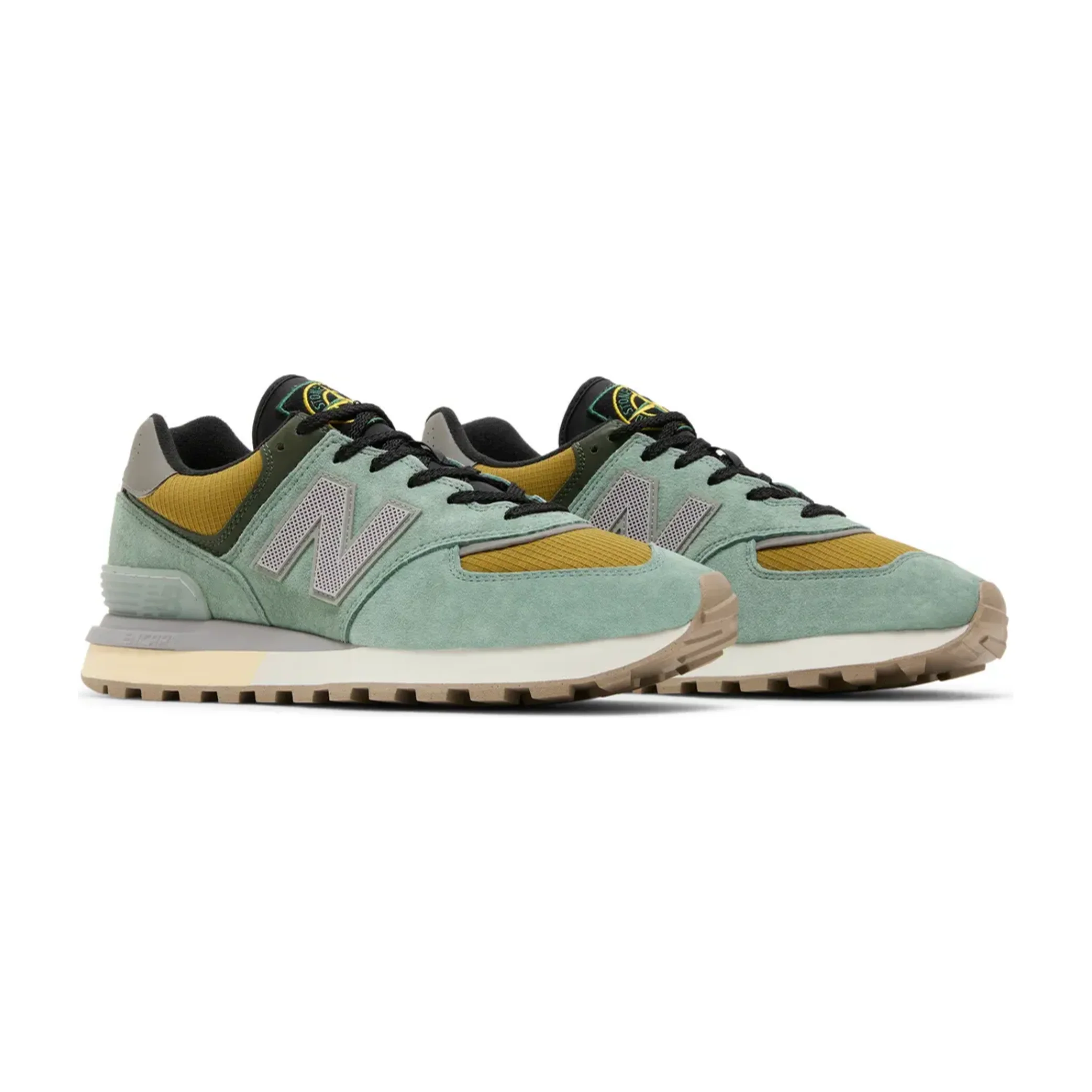 New Balance x Stone Island 574 Legacy Light Green - Image 5