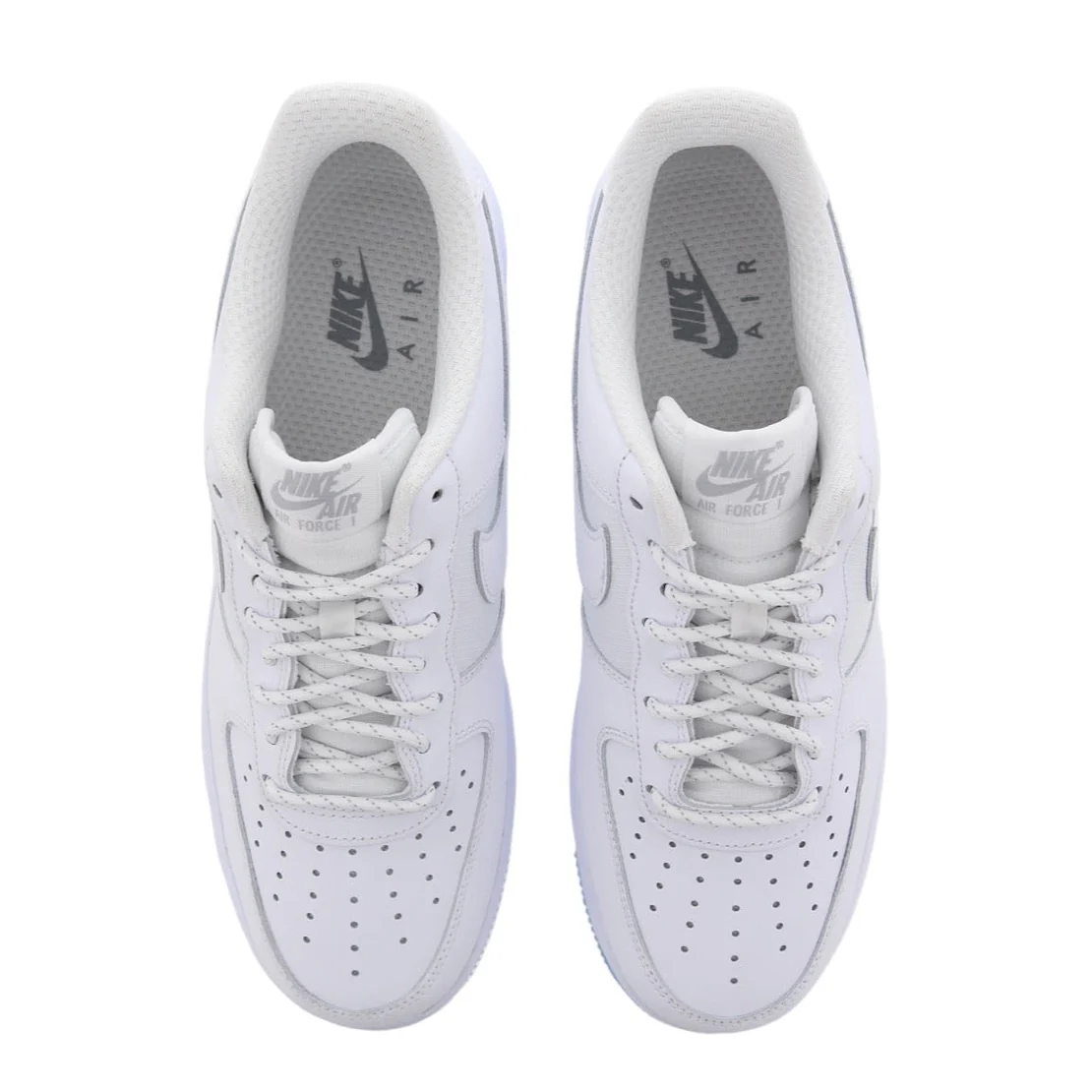 Nike Air Force 1 Low '07 White Ice Blue Sole - Image 2