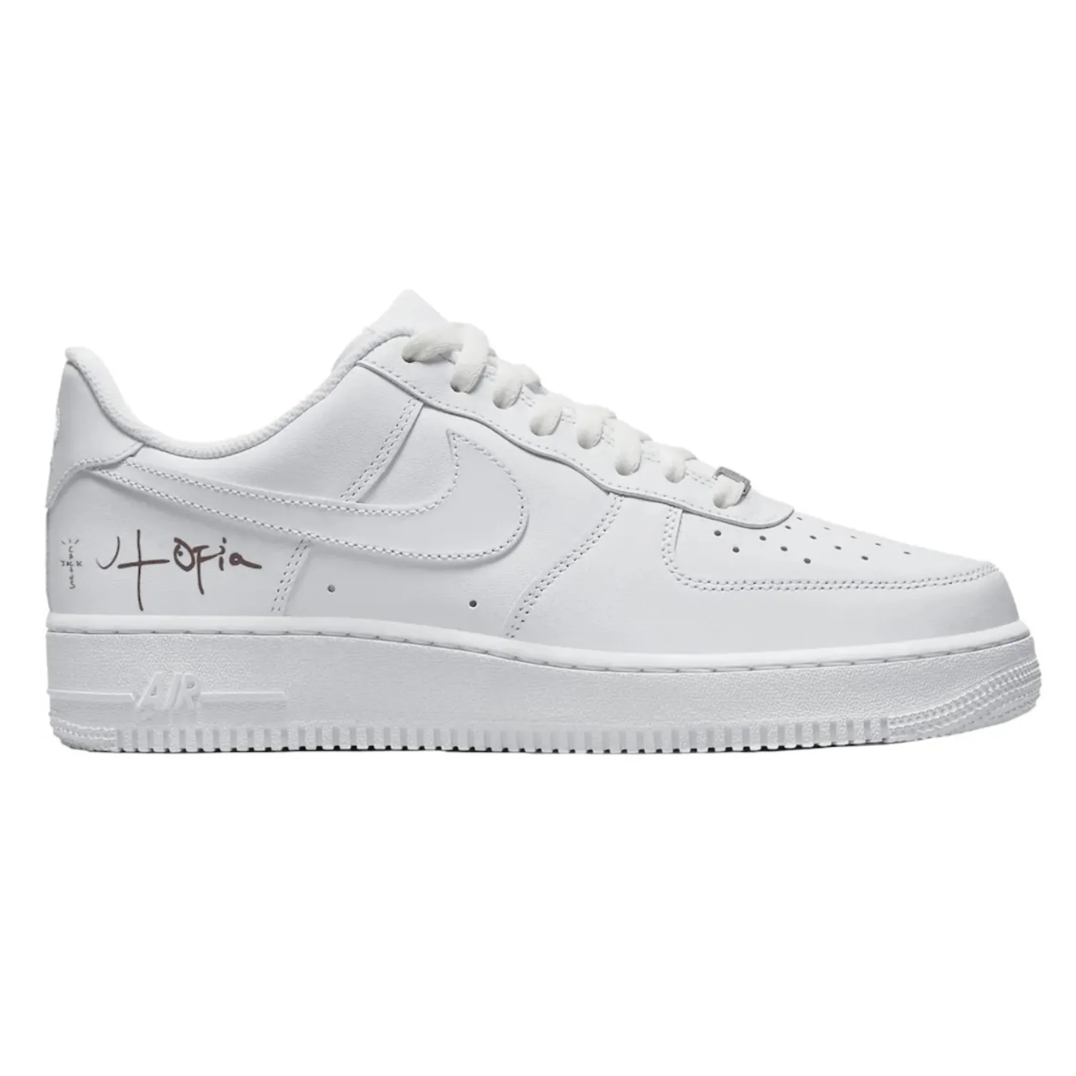 Nike Air Force 1 Low '07 White Travis Scott Cactus Jack Utopia Edition - Image 5